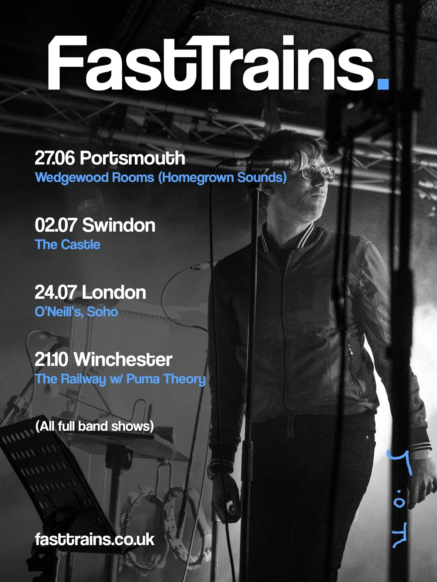 Shows shows shows 🙌

Here&rsquo;s where we are over the coming weeks. More to come soon.

Do join us x