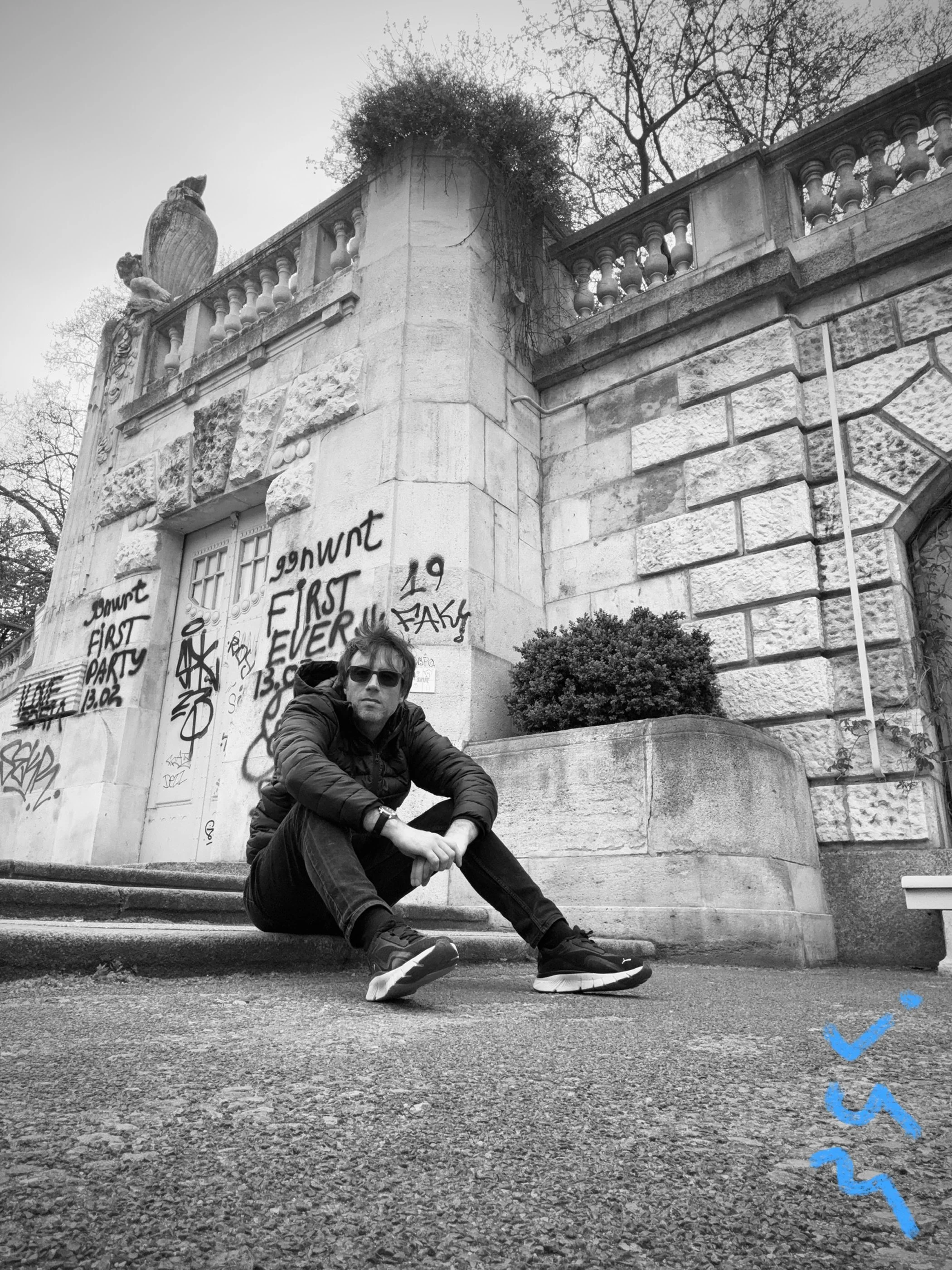 Trying to look cool in Vienna. April 2026.