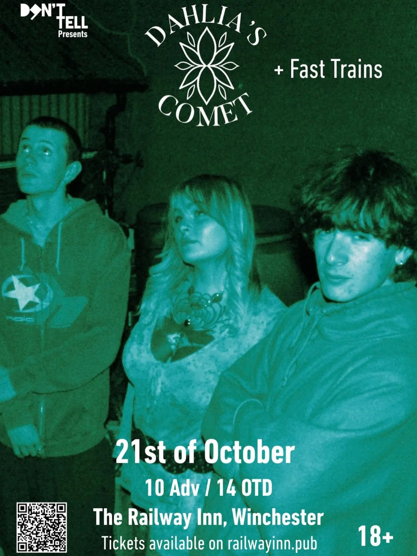 Next week, we return to @railwaylive, Winchester to support @dahliascomet 🙌

Full band show in a venue we love. Very much looking forward to this.

See you there,
Tom x