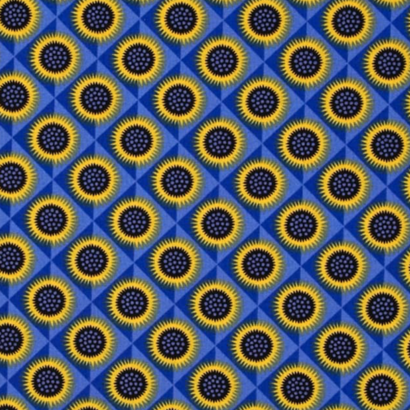 Prairie Chic: Seed Matrix - Blue (Jane Sassaman)