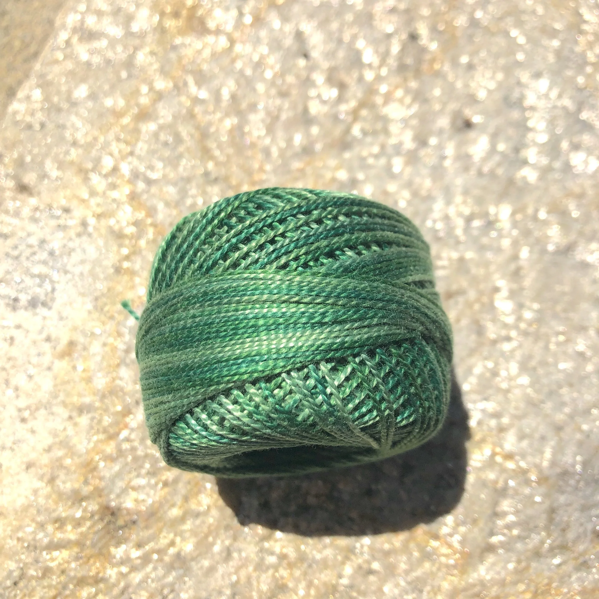 Wonderfil Perle Cotton #8 - EZM 1020 Mossy Alcove