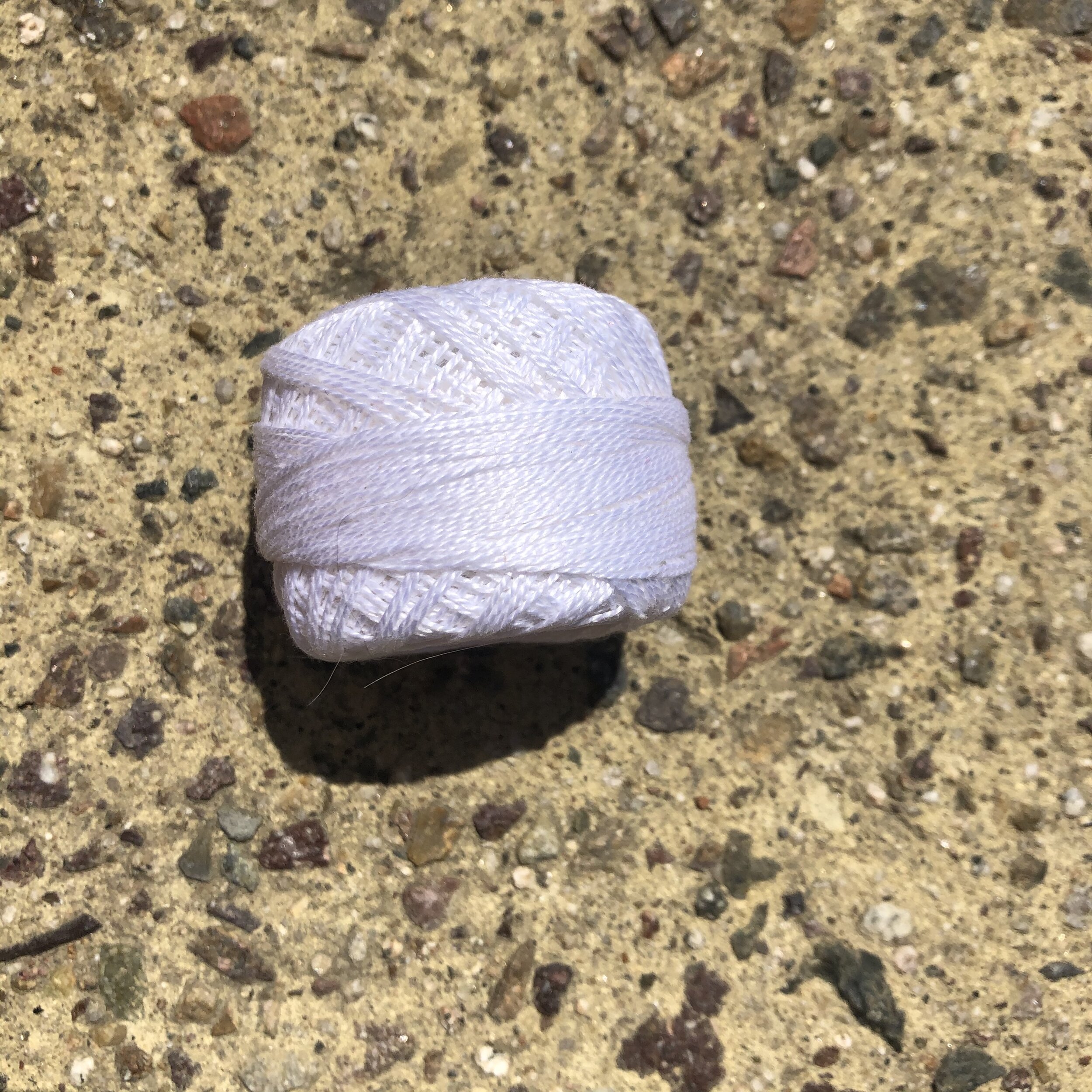 Wonderfil Perle Cotton #8 - White