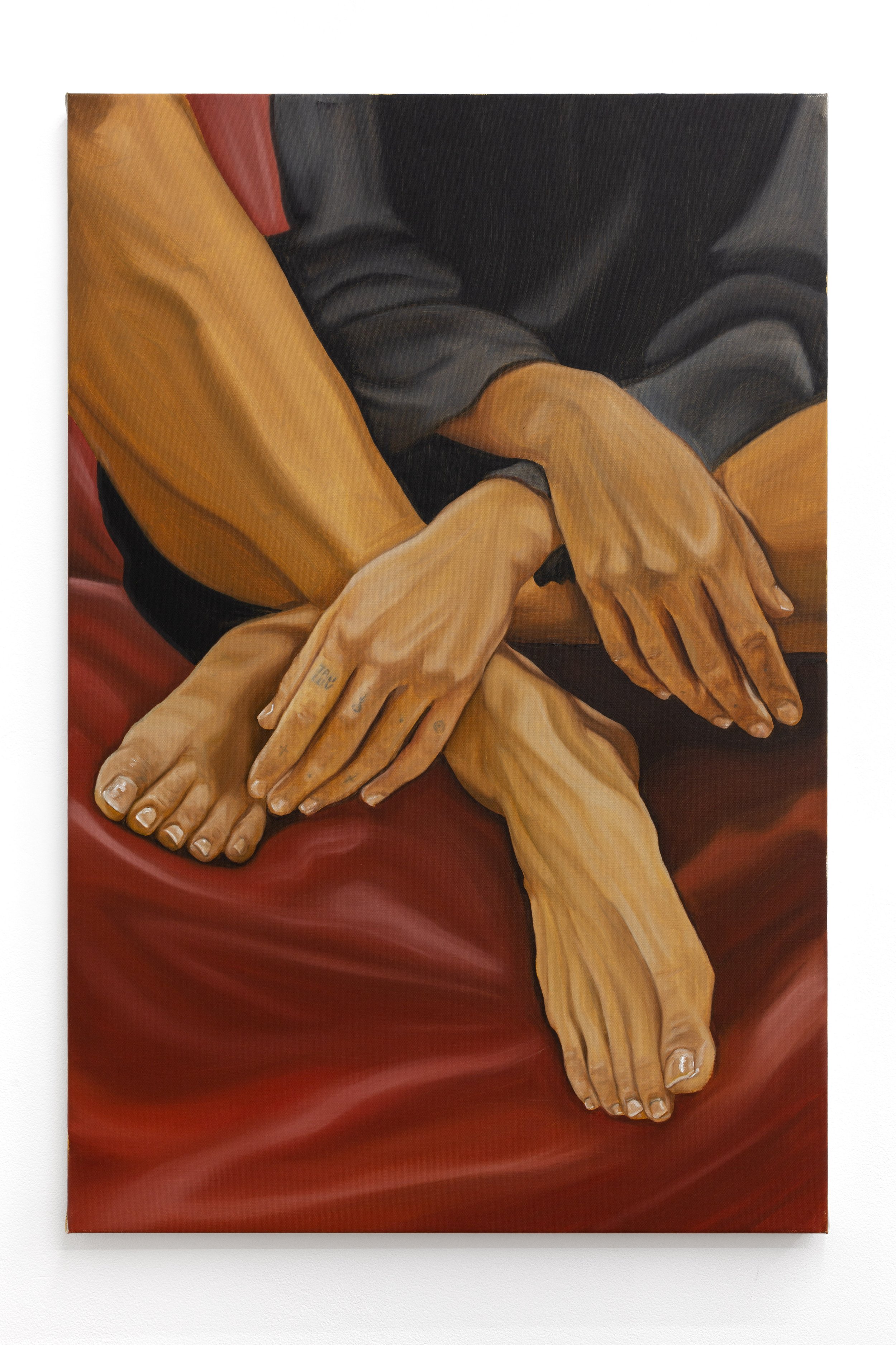   Tru Luv   2021  Oil on canvas  105cm x 70cm  c/ Benjamin Deakin 