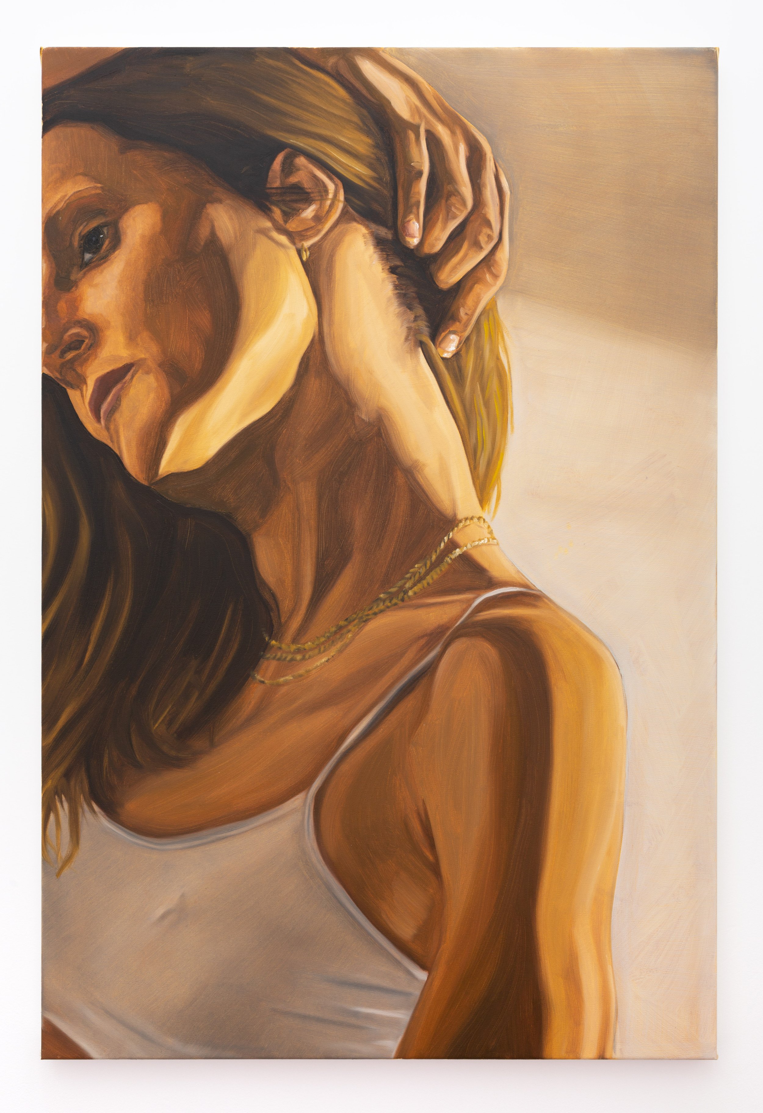   Aurea Catena   2021  Oil on canvas  105cm x 70cm  c/ Benjamin Deakin 