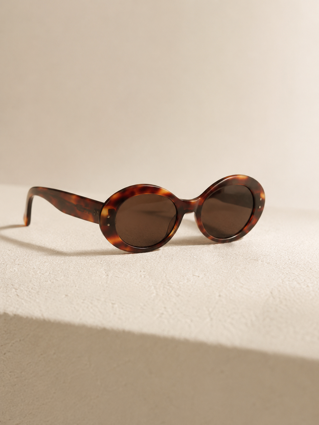 Vintage Kenzo Oval Sunglasses – Front View