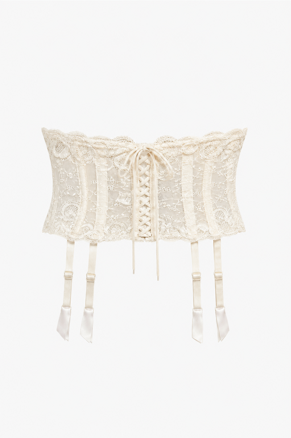 Vintage Lace Corset Belt by Aubade