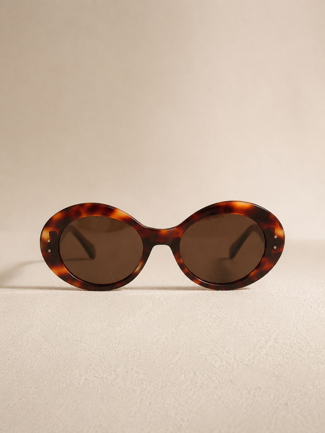 Vintage Kenzo Oval Sunglasses – Side View