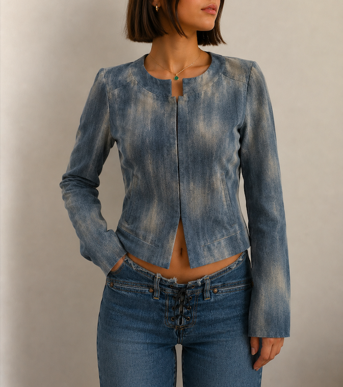 Vintage Blue Jacket by Jeff Galliano