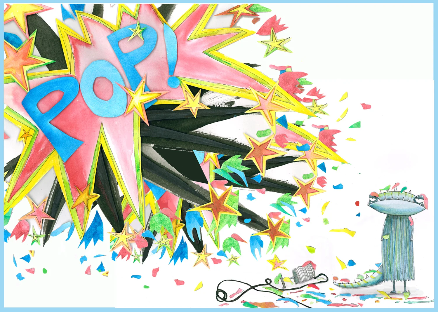 Monster explosion POP!