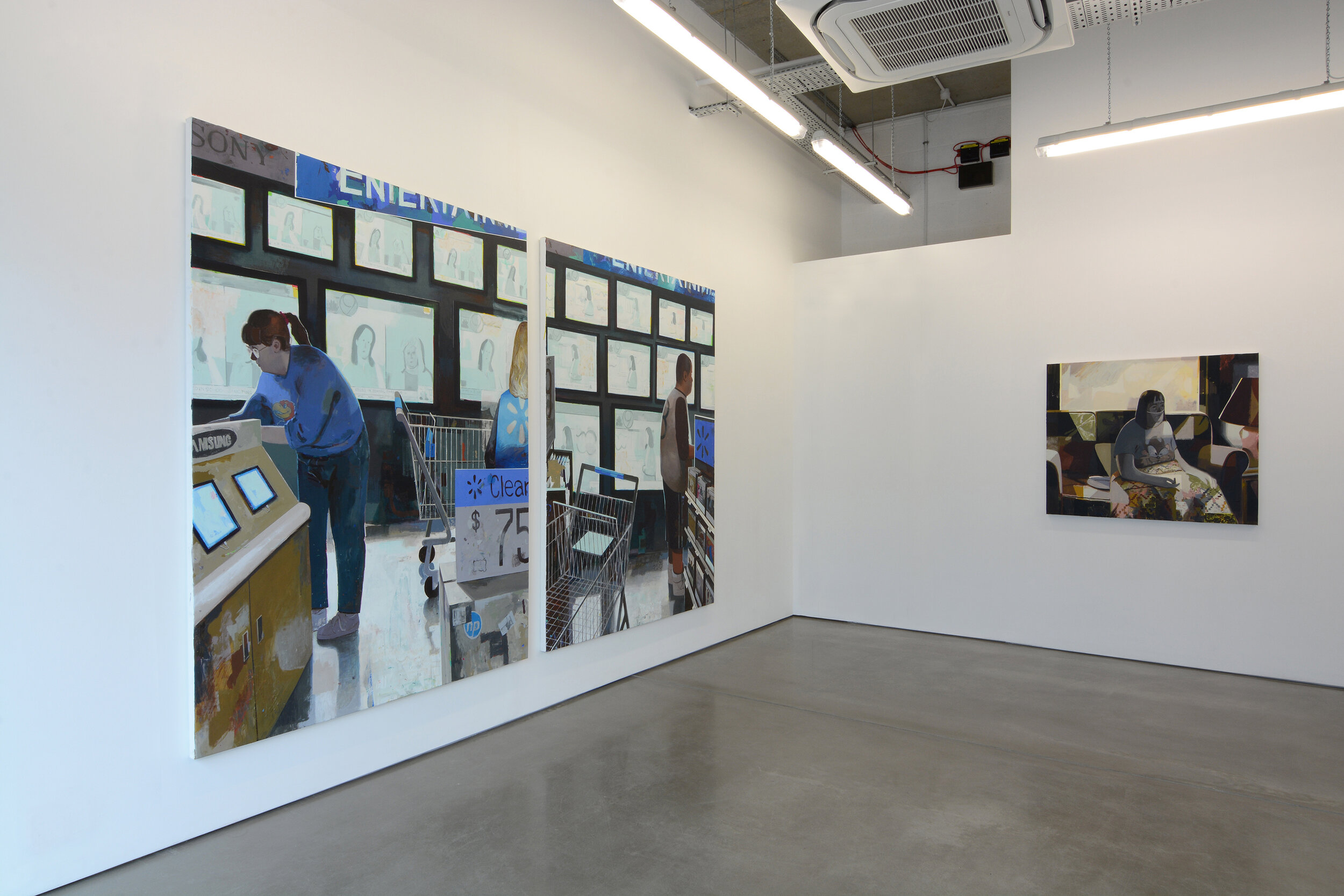  Installation view of  Collective Conscious  at Mother’s Tankstation, London, UK   April 15 - June 12, 2021 