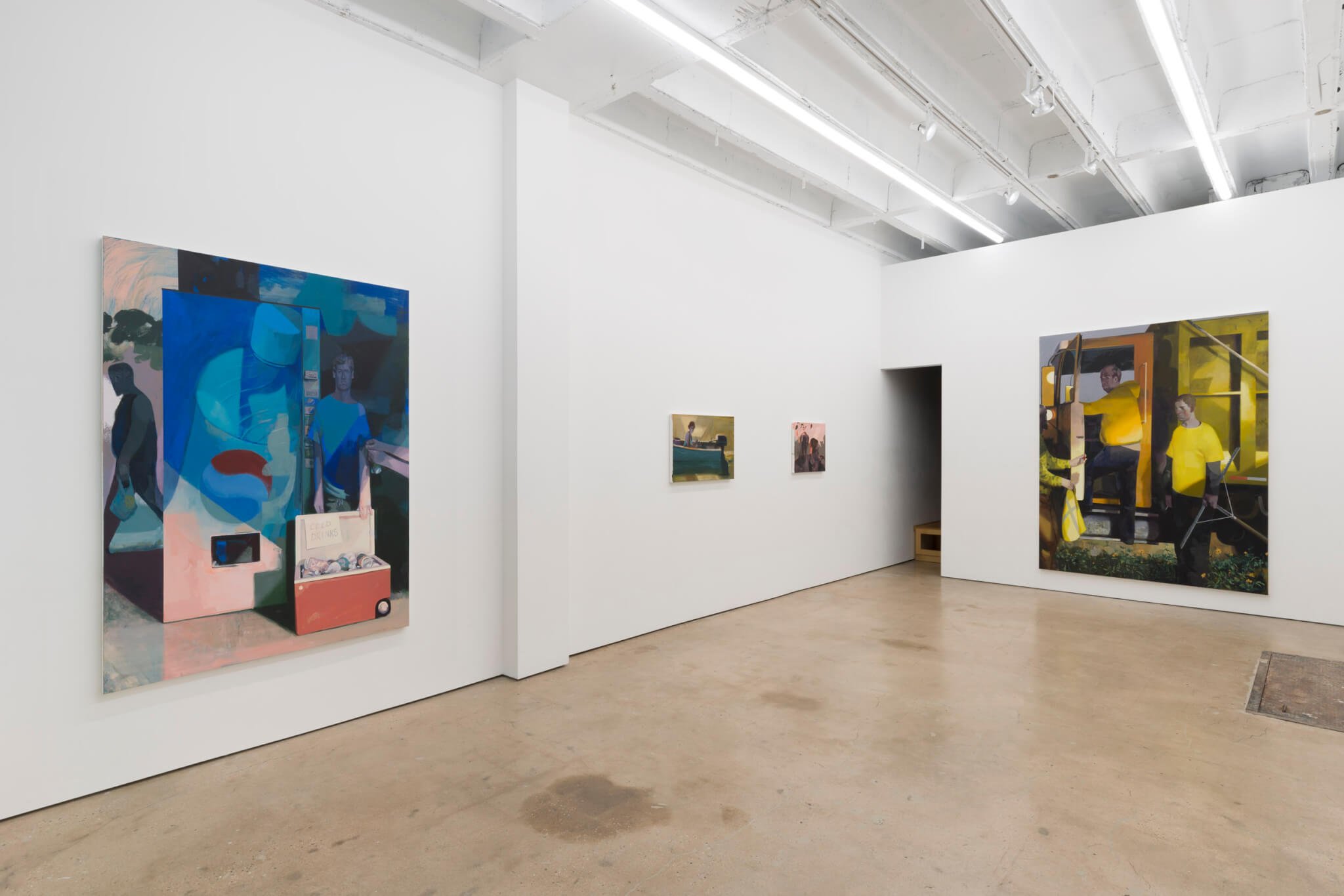  Installation view of Station at  François Ghebaly Gallery    April 22 - May 27, 2023 