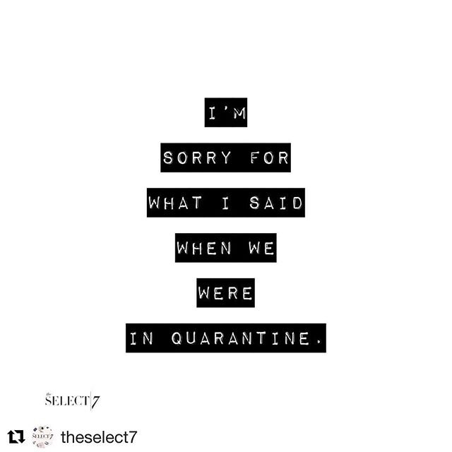 Feeling that Cabin Fever right about now. Anyone else? #cabinfever #cuomosexual #stayhome #NewYorkTough #wereinthistogether #strongertogether #patience #theselect7.  #Repost @theselect7