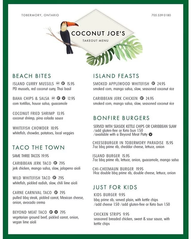 Coconut Joe's Tobermory