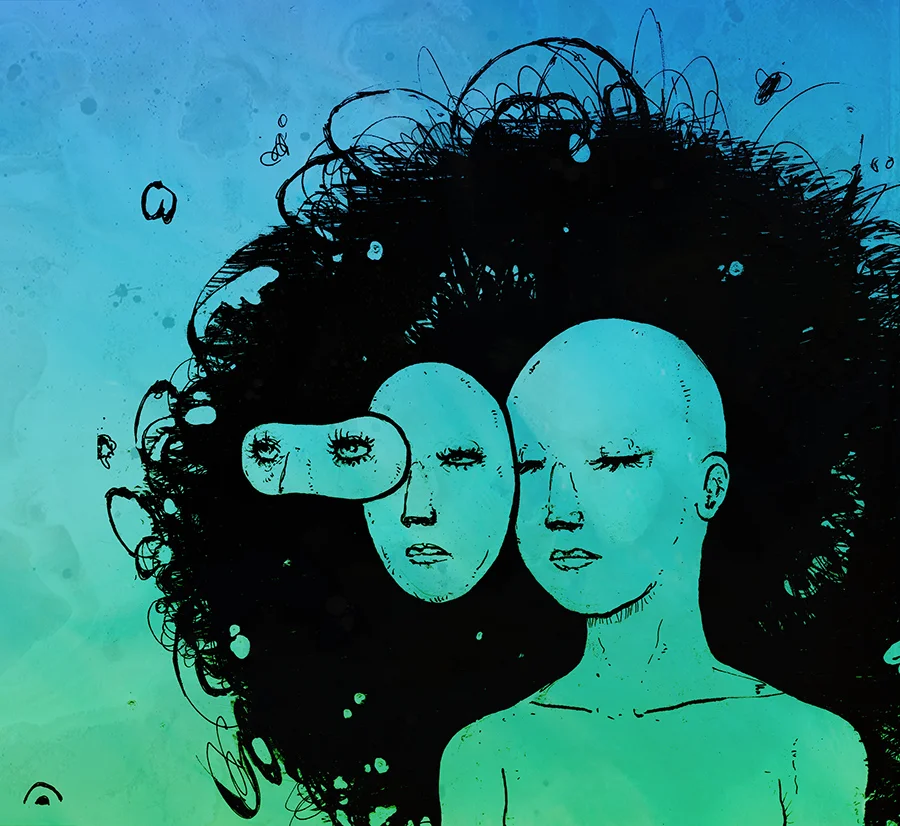 “echo” | ink, digital | 2019