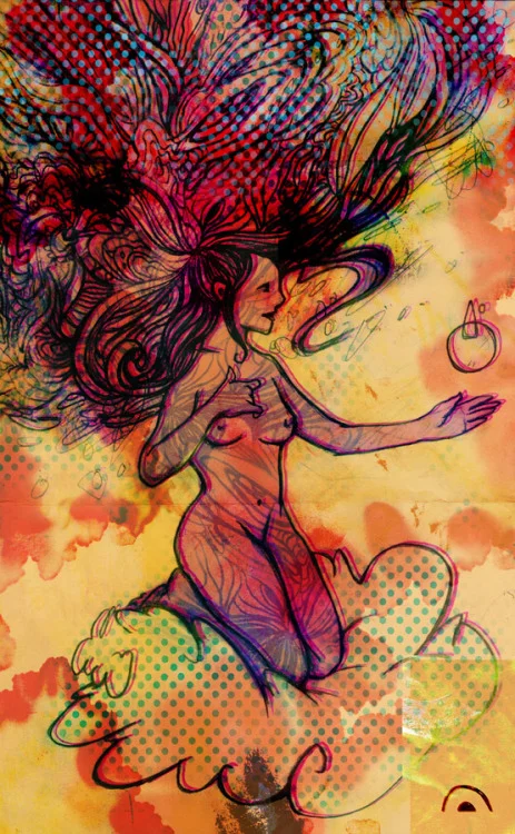 UNTITLED (after Moebius) | graphite, digital | 2011