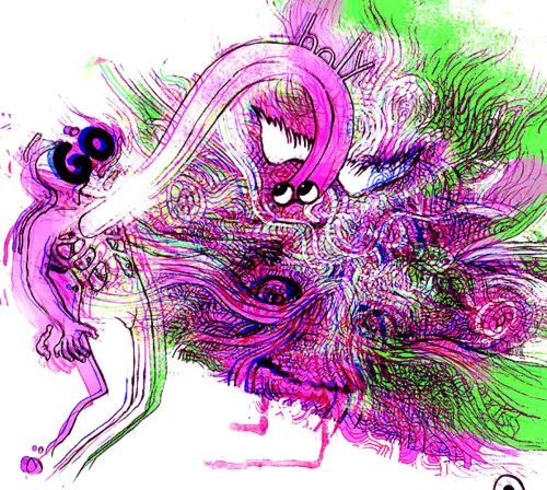“GO” | graphite, digital | 2008