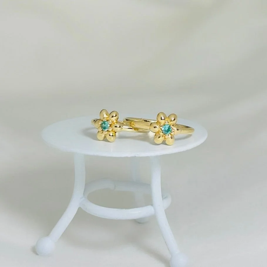 Cast-Made Flower Rings
