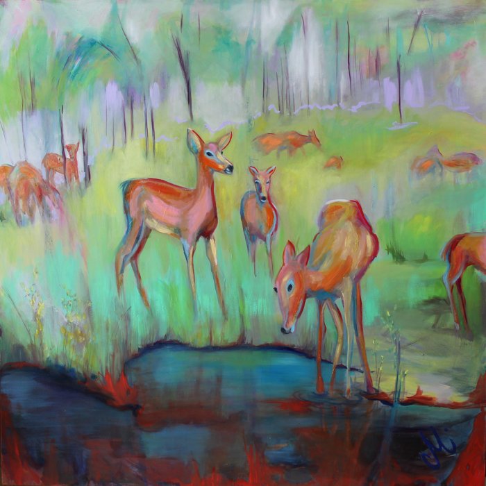 Limited Edition Giclée Print — Deer