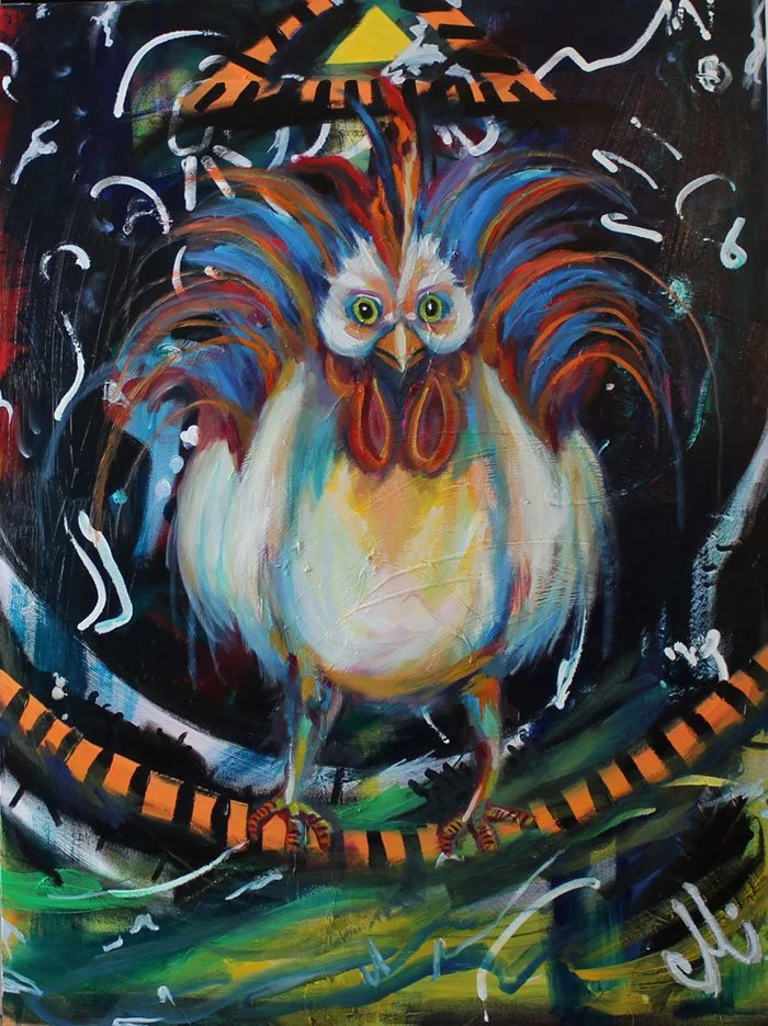 Limited Edition Giclée Print — Rooster