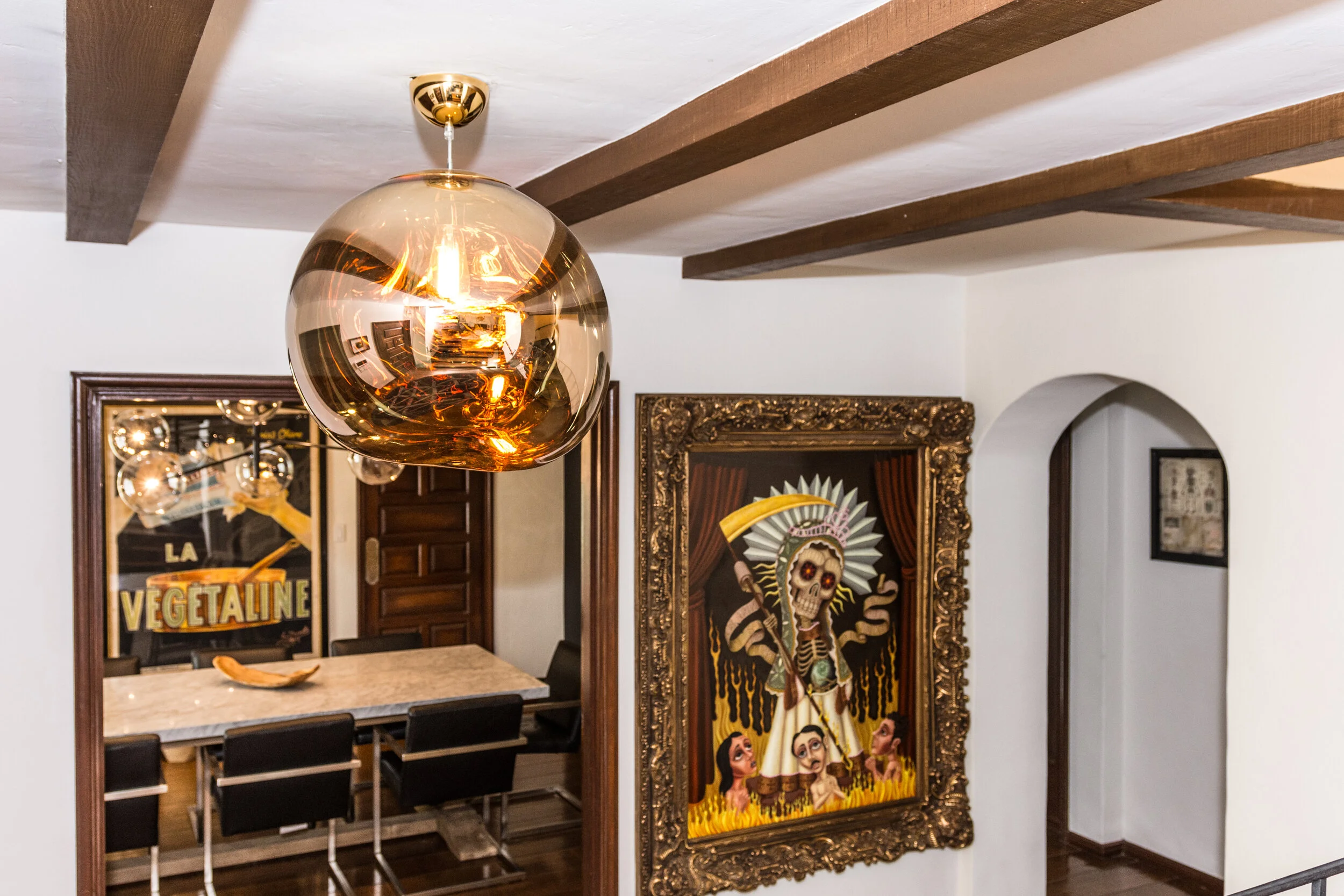 Piedmont Masculine Eclectic Entry Light