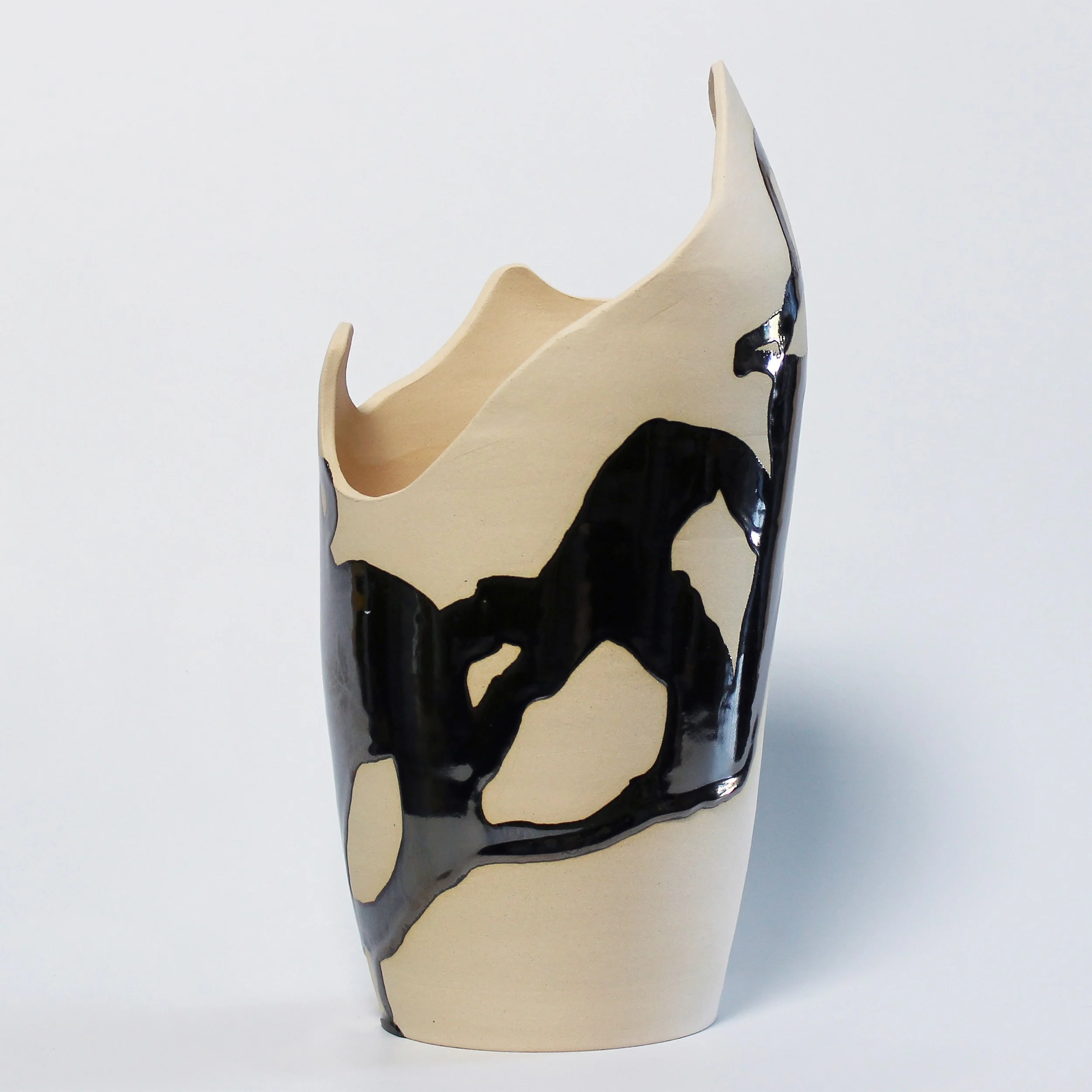 Palladium Sketch Vase - 13H