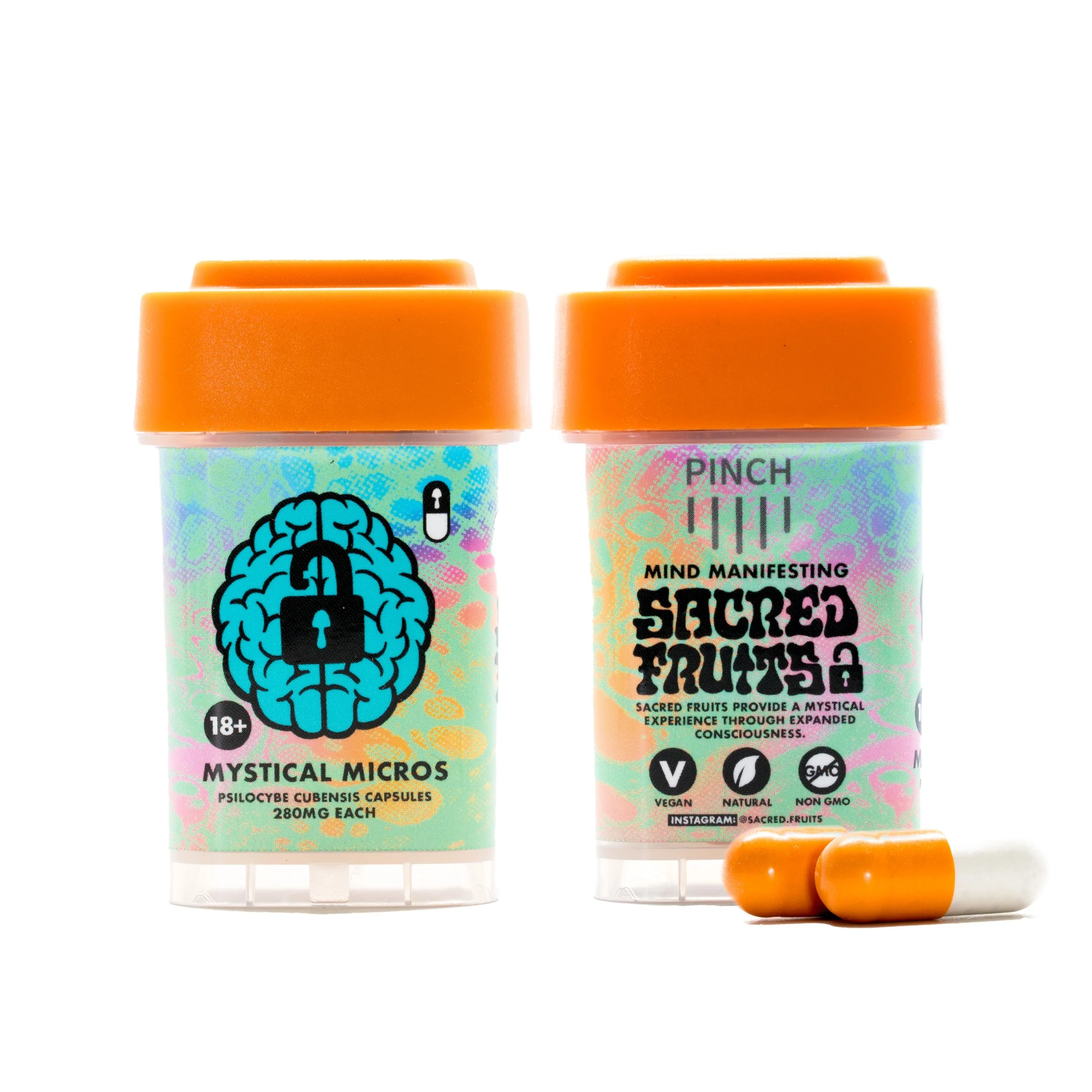 Sacred Fruits Mushroom Capsules