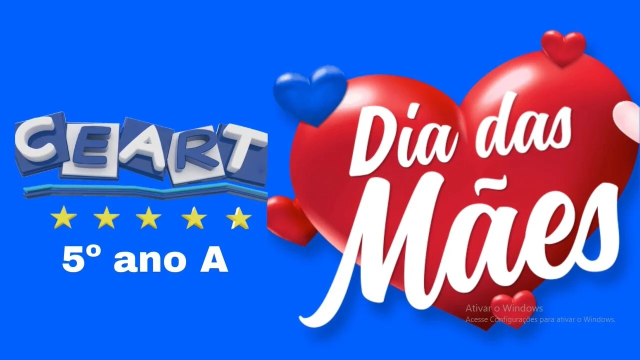 Dia das Mães 2021 - Ensino Fundamental 1º ao 5º ano Matutino e Vespertino - 09 de maio Dia das Mães 2021 - Ensino Fundamental 1º ao 5º ano Matutino e Vespertino - 09 de maio