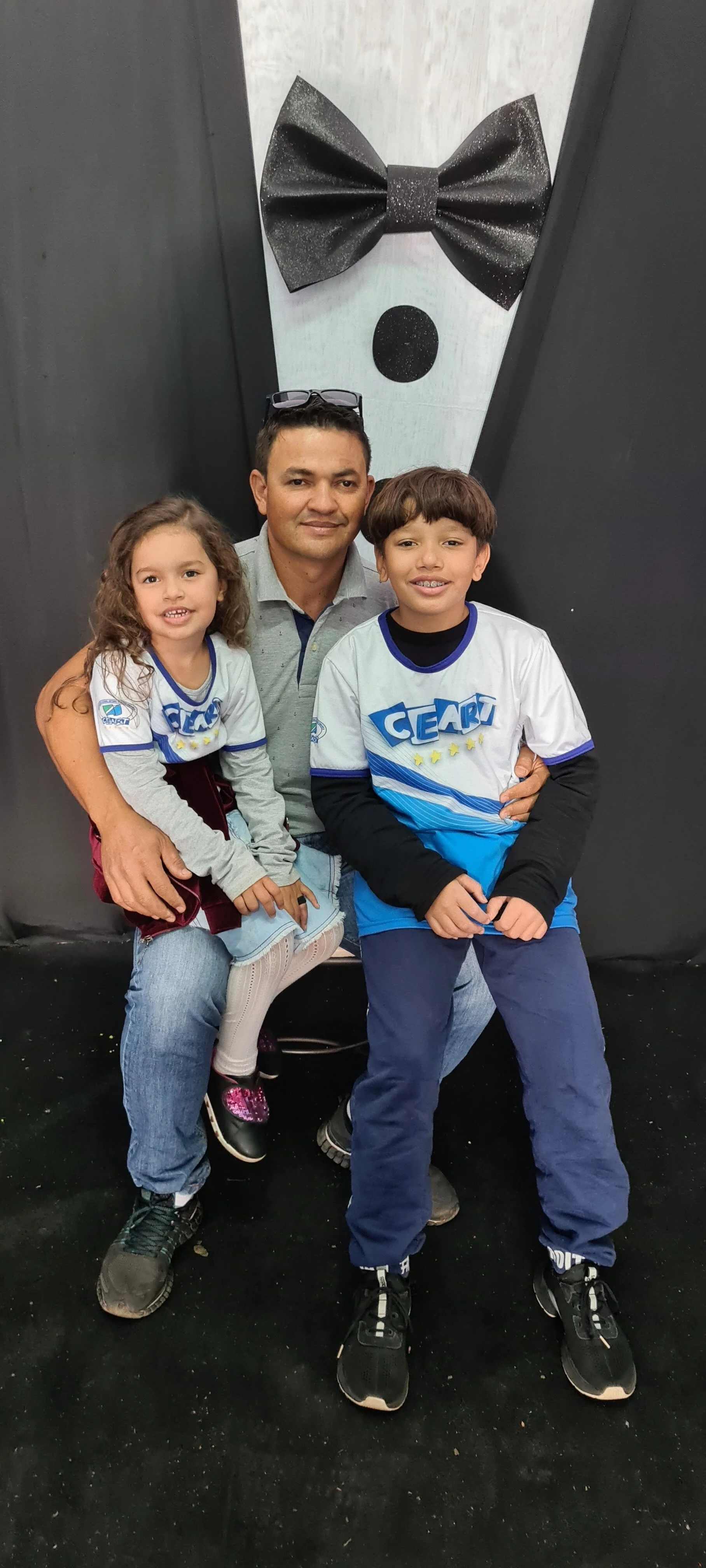 Dia dos Pais 2021- Fotos com os pais na escola.