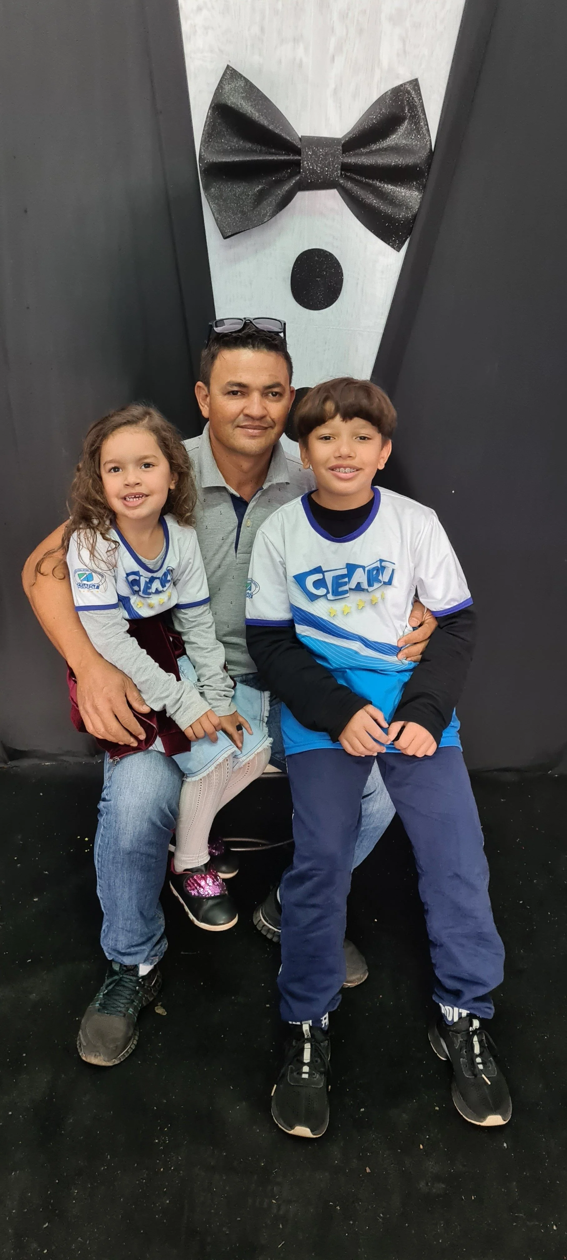 Dia dos Pais 2021- Fotos com os pais na escola.