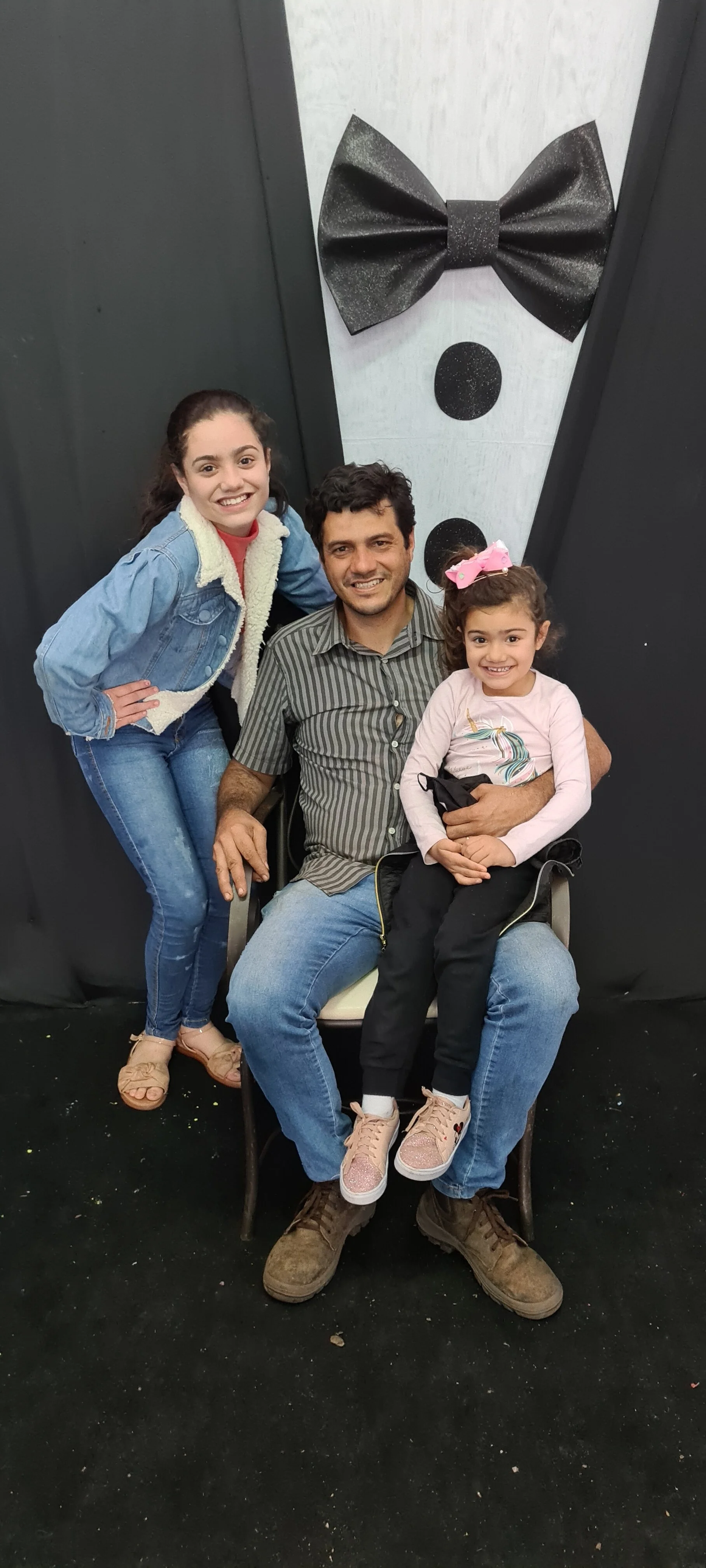 Dia dos Pais 2021- Fotos com os pais na escola.