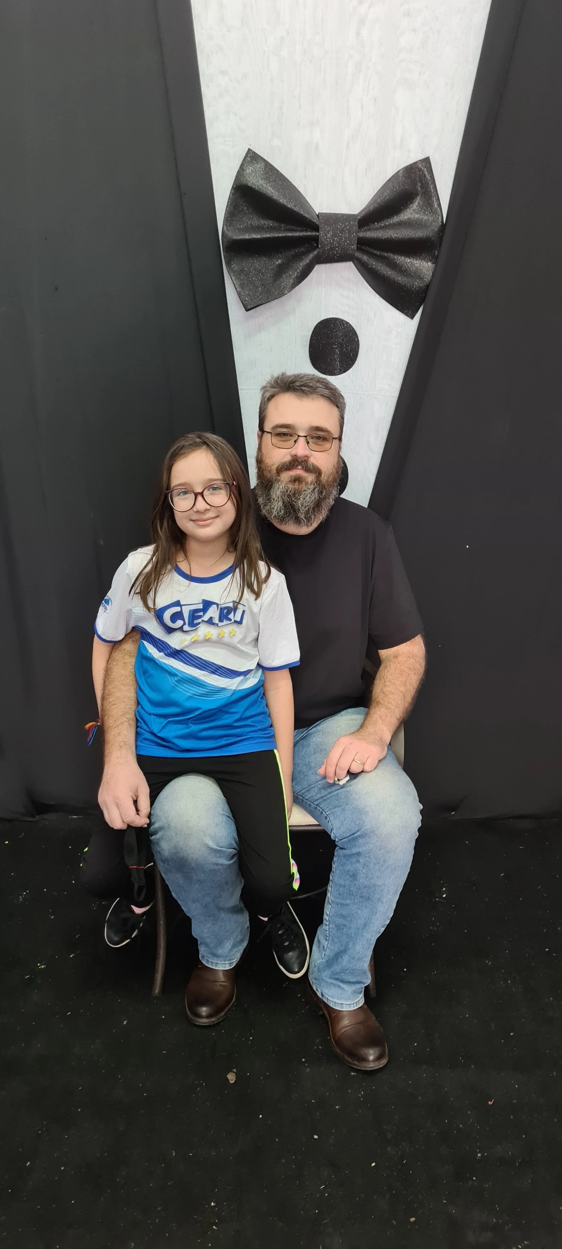 Dia dos Pais 2021- Fotos com os pais na escola.