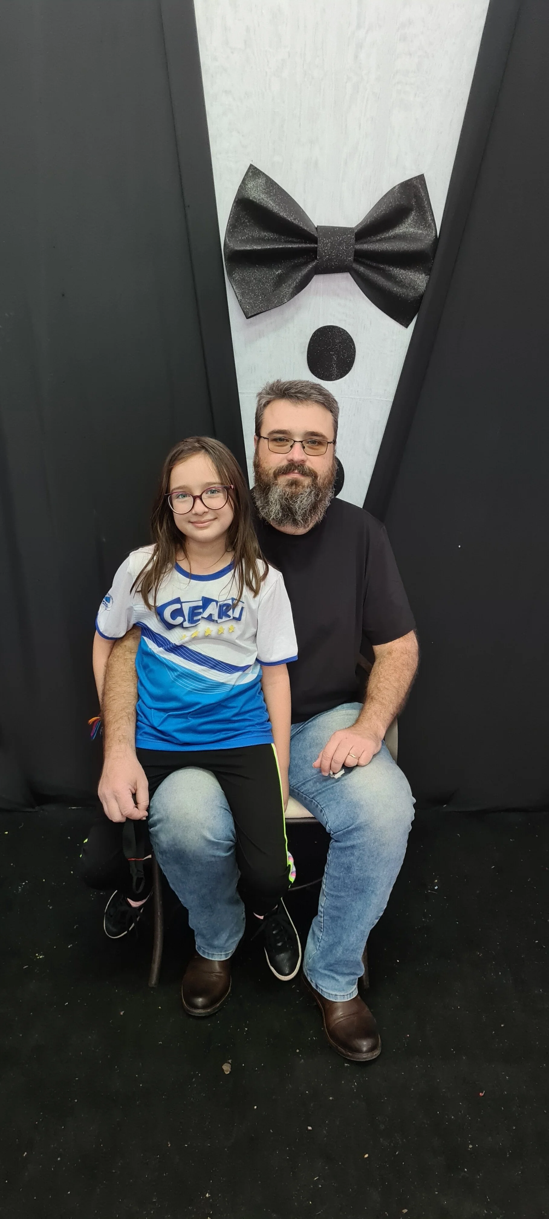 Dia dos Pais 2021- Fotos com os pais na escola.
