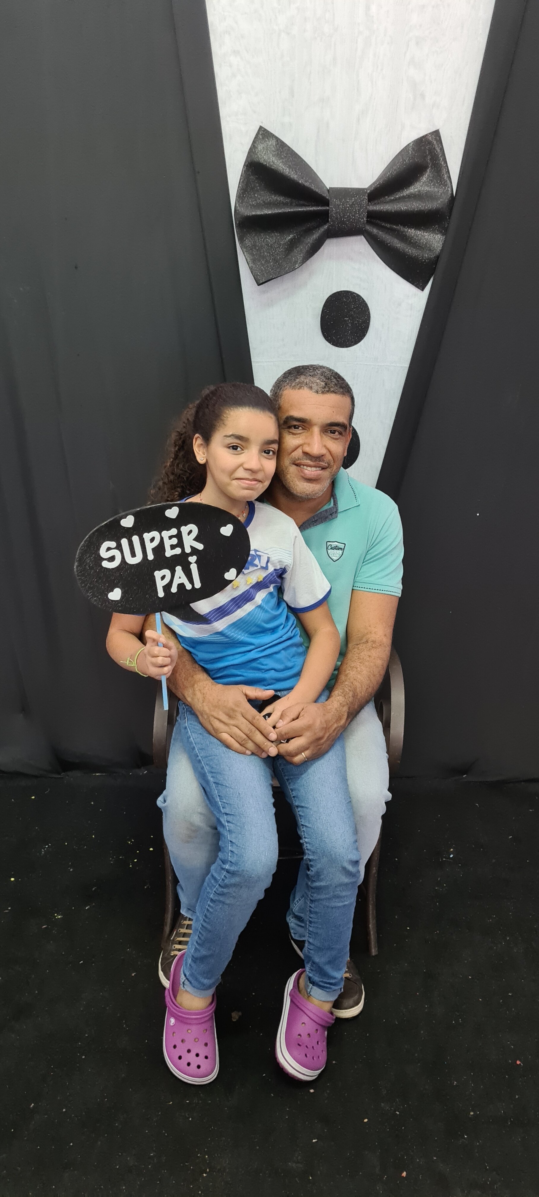 Dia dos Pais 2021- Fotos com os pais na escola.