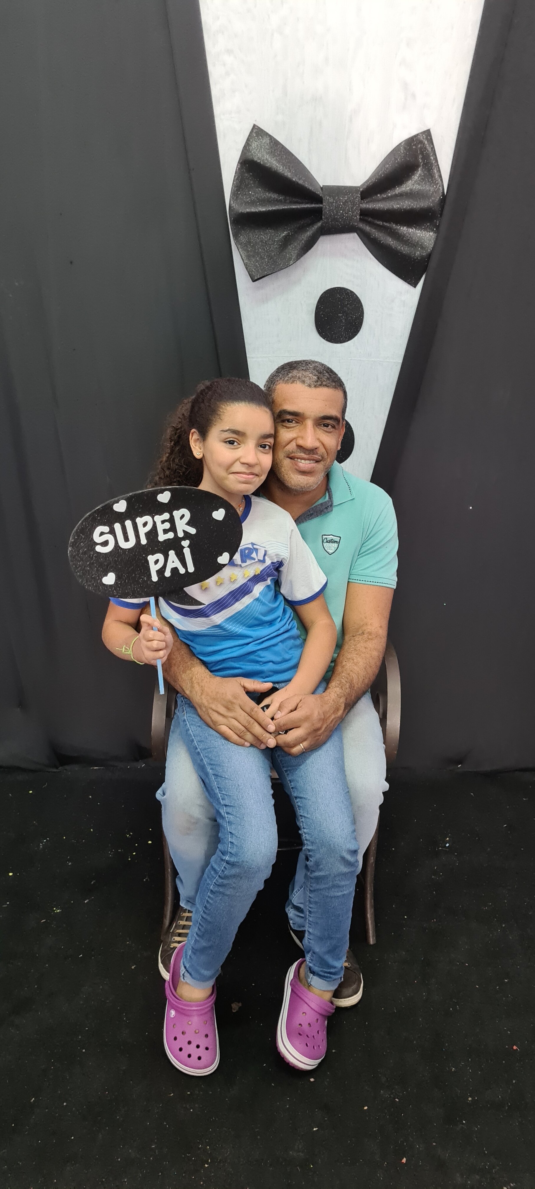 Dia dos Pais 2021- Fotos com os pais na escola.