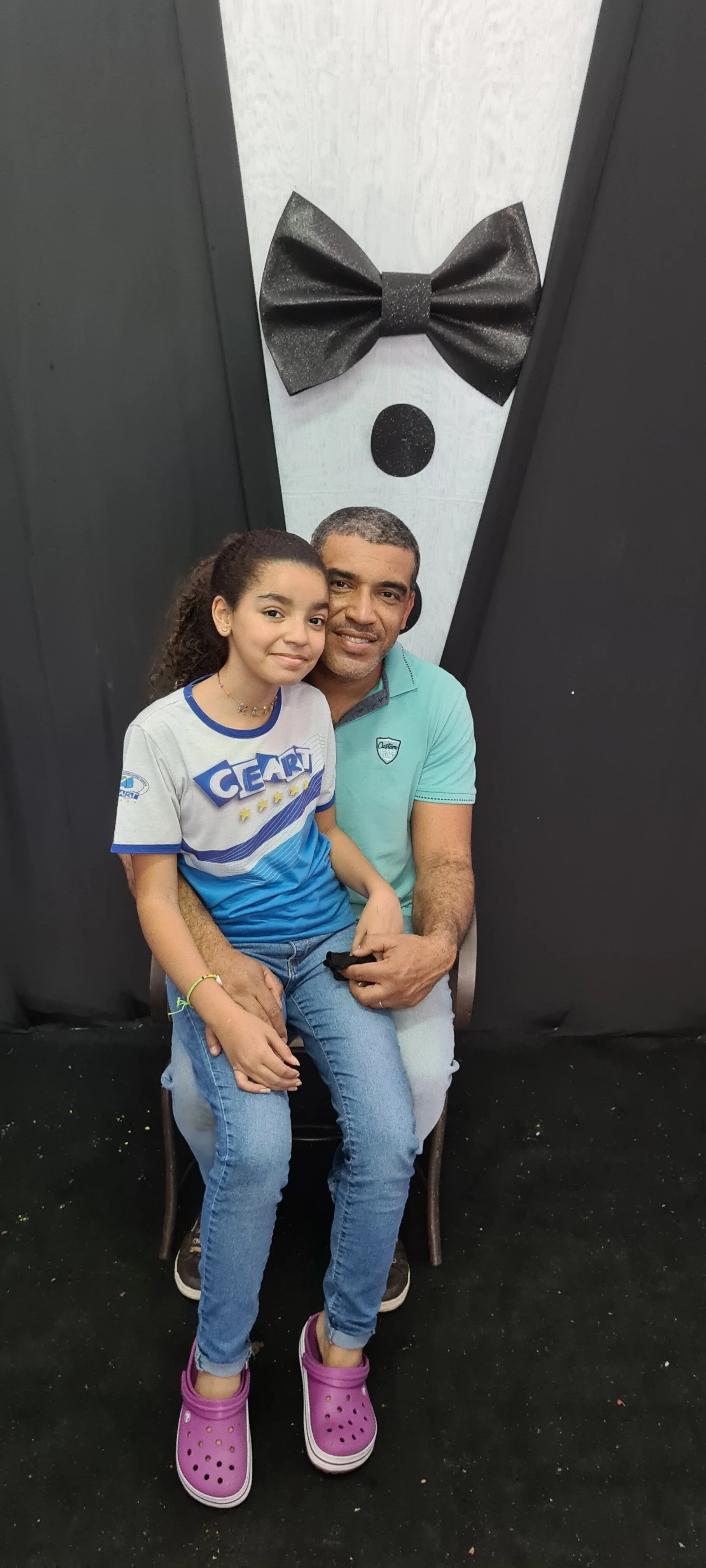 Dia dos Pais 2021- Fotos com os pais na escola.