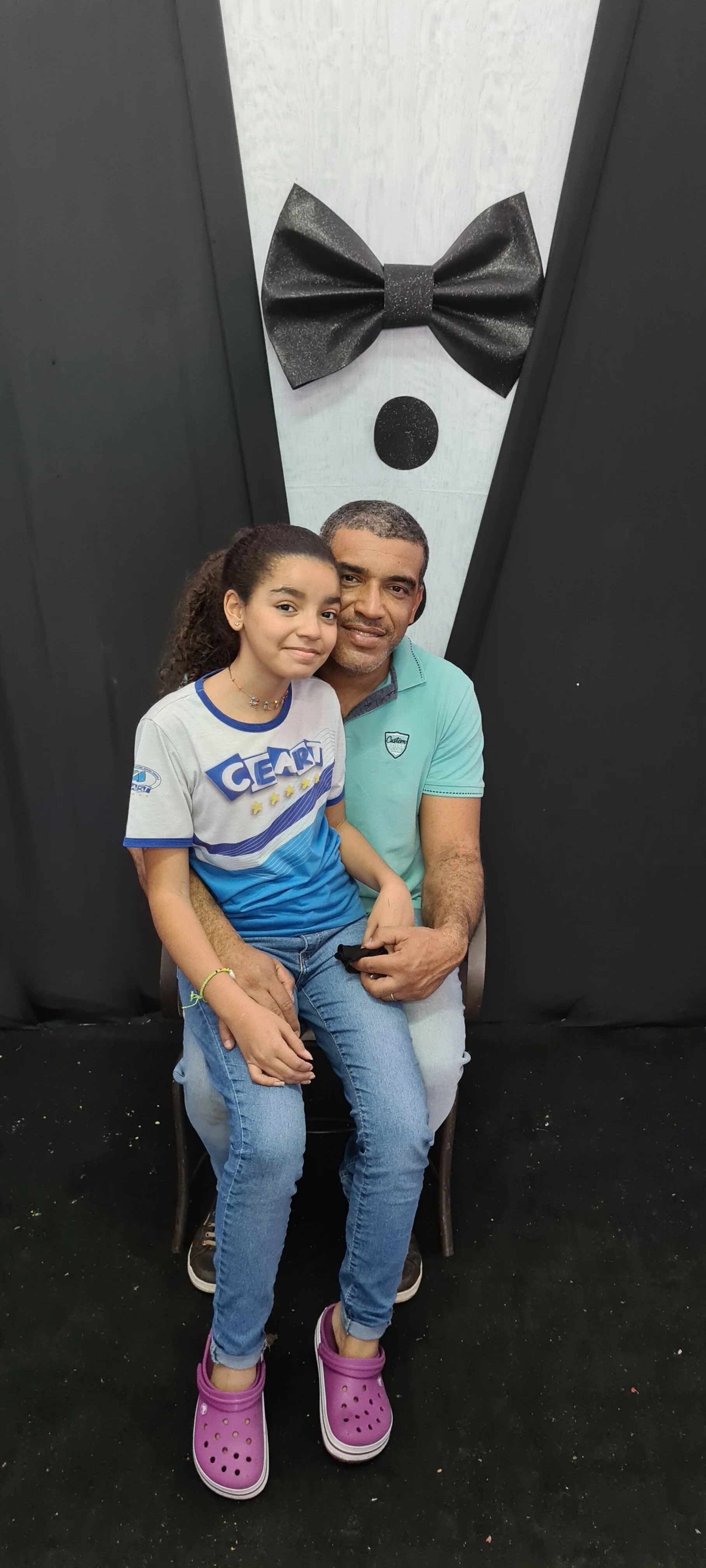 Dia dos Pais 2021- Fotos com os pais na escola.