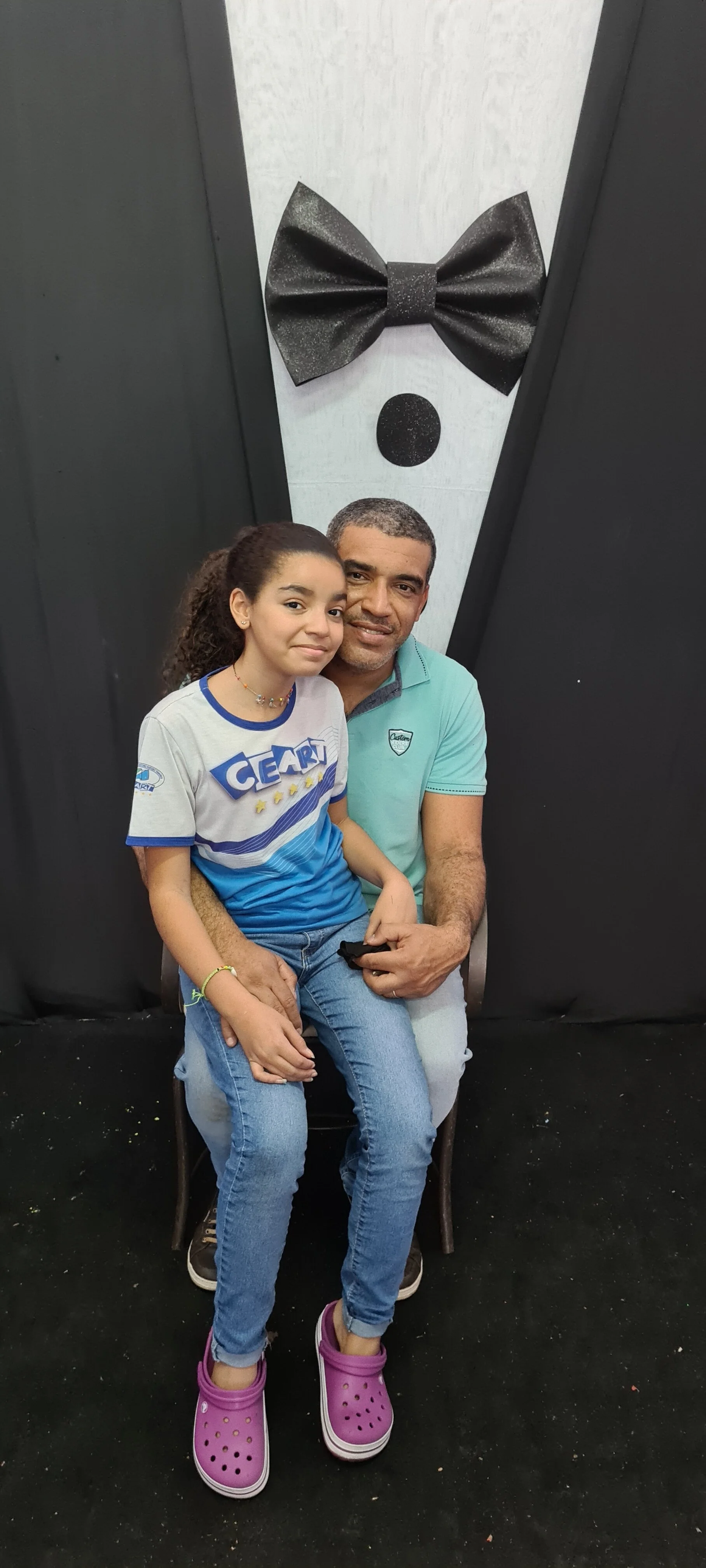 Dia dos Pais 2021- Fotos com os pais na escola.