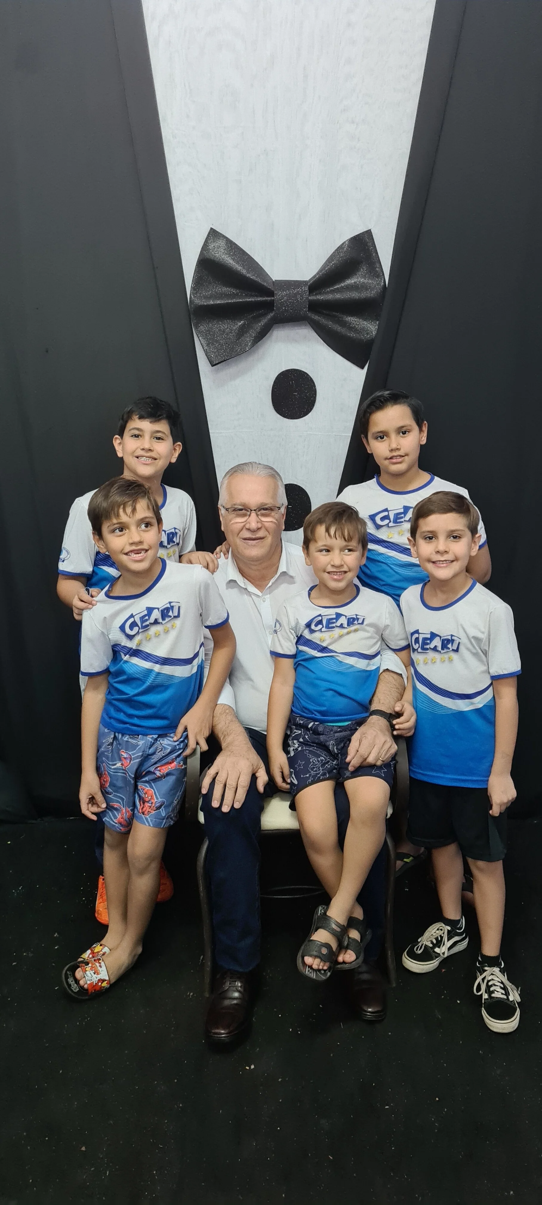 Dia dos Pais 2021- Fotos com os pais na escola.