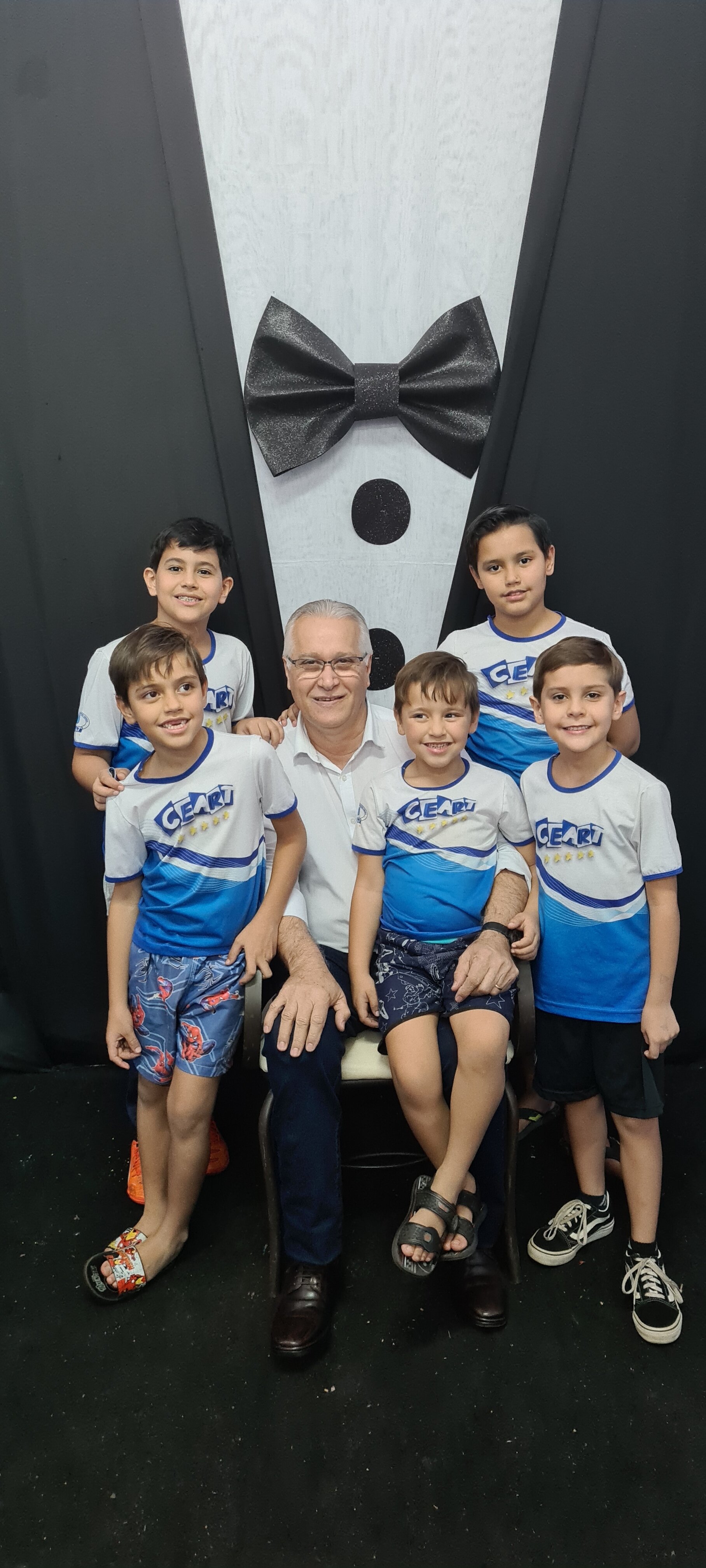 Dia dos Pais 2021- Fotos com os pais na escola.