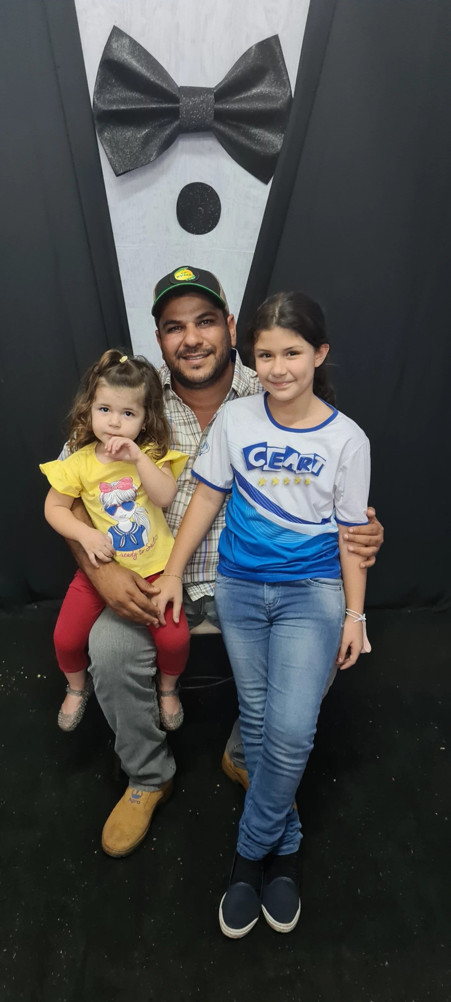 Dia dos Pais 2021- Fotos com os pais na escola.