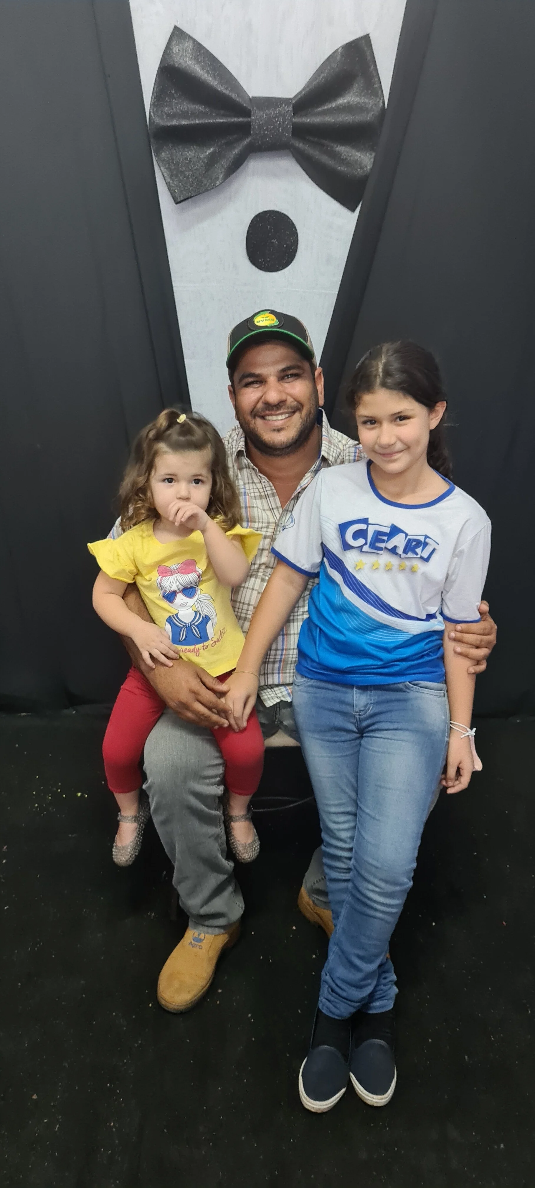 Dia dos Pais 2021- Fotos com os pais na escola.