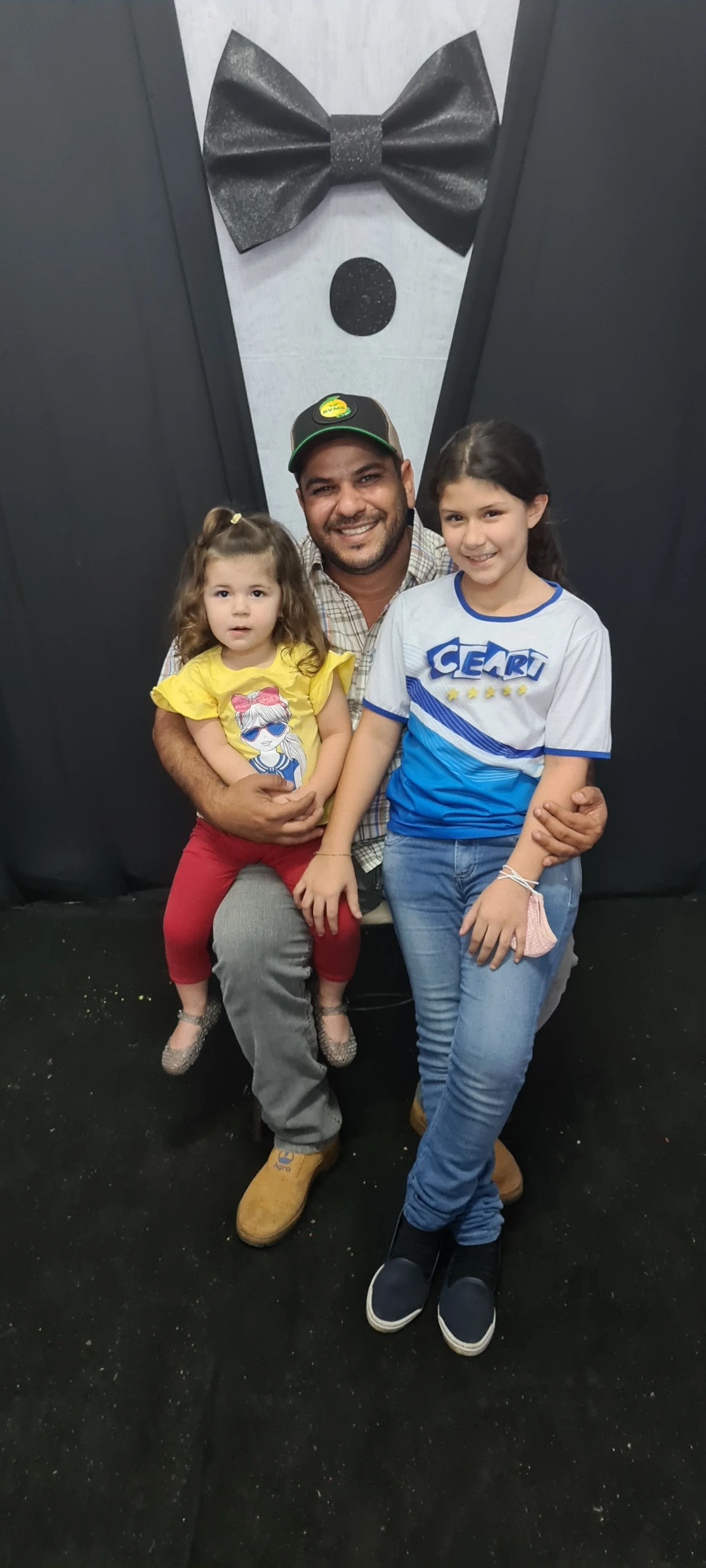 Dia dos Pais 2021- Fotos com os pais na escola.