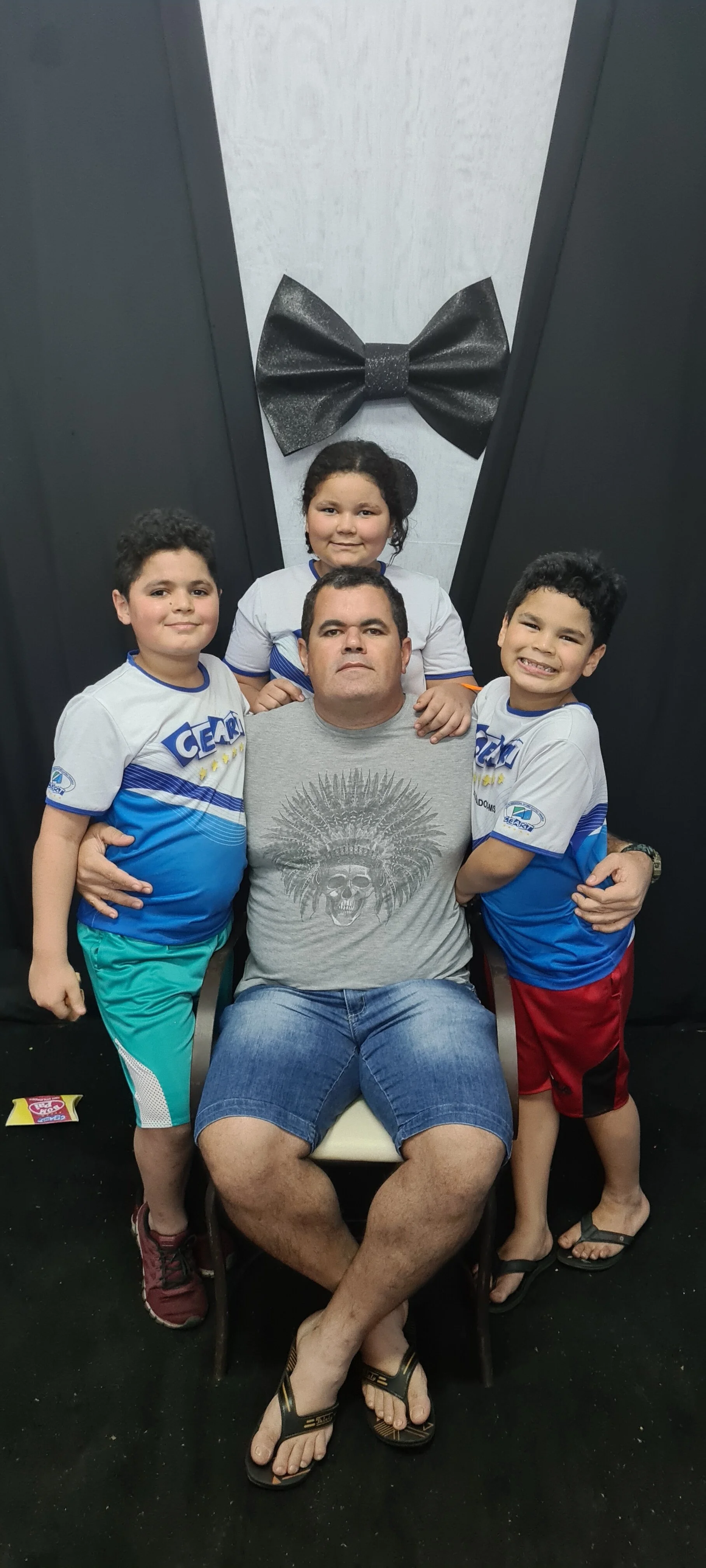 Dia dos Pais 2021- Fotos com os pais na escola.