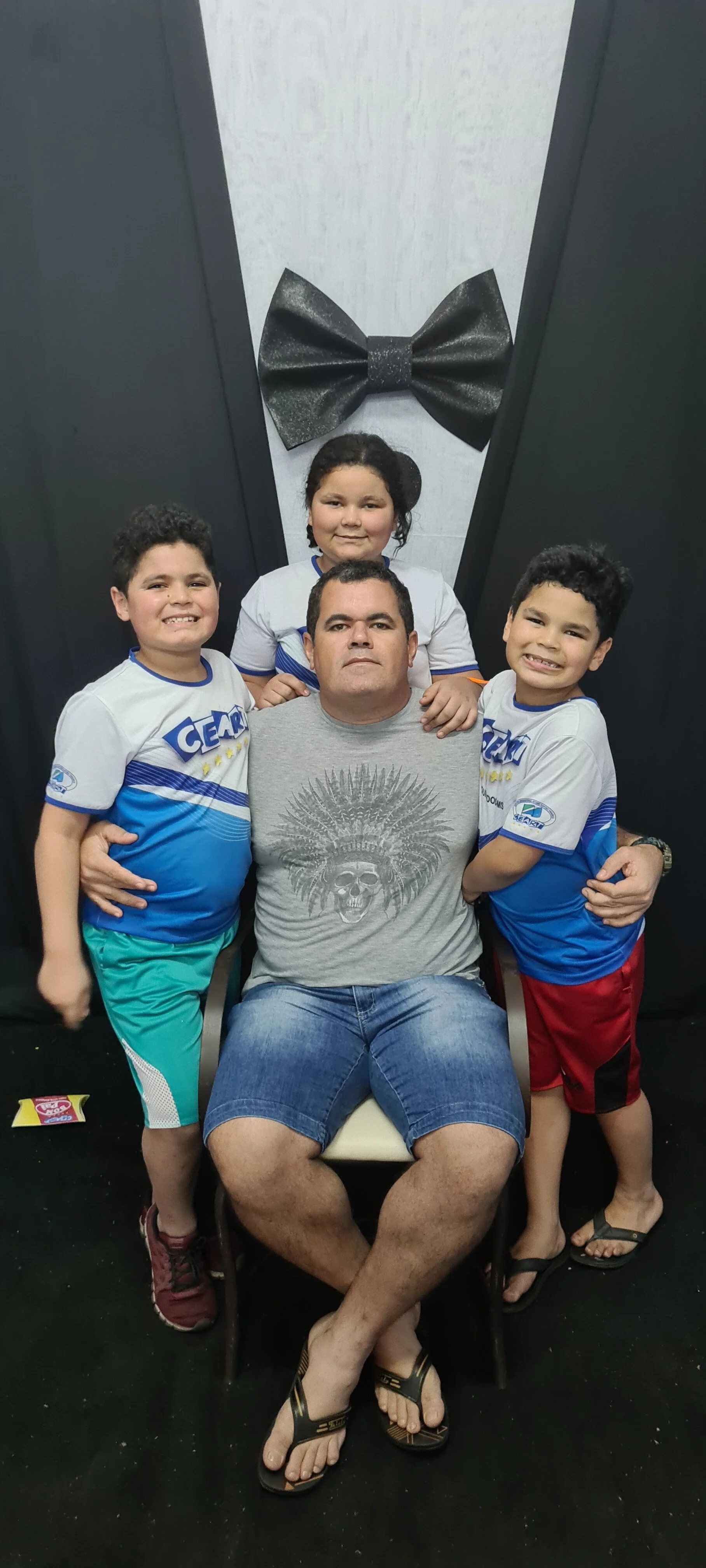 Dia dos Pais 2021- Fotos com os pais na escola.