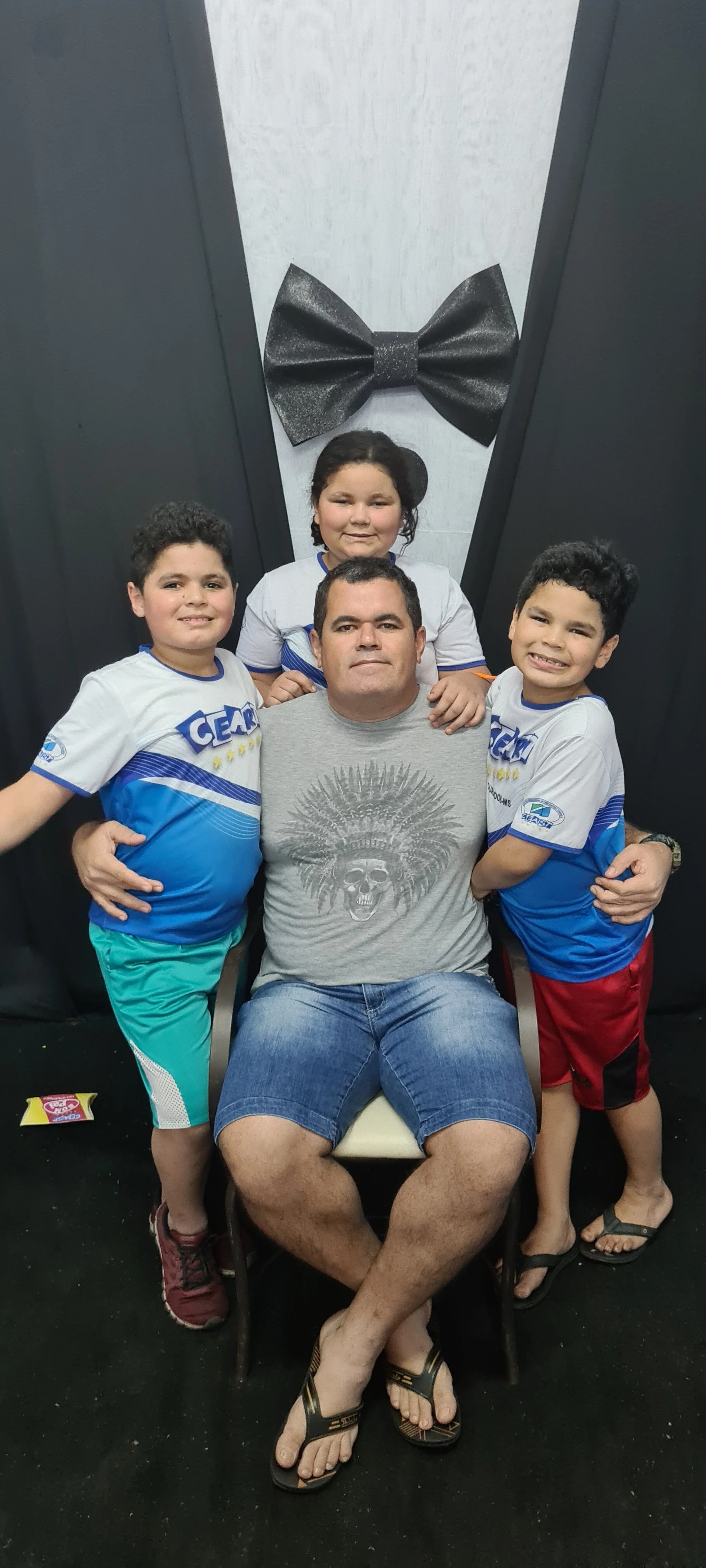 Dia dos Pais 2021- Fotos com os pais na escola.