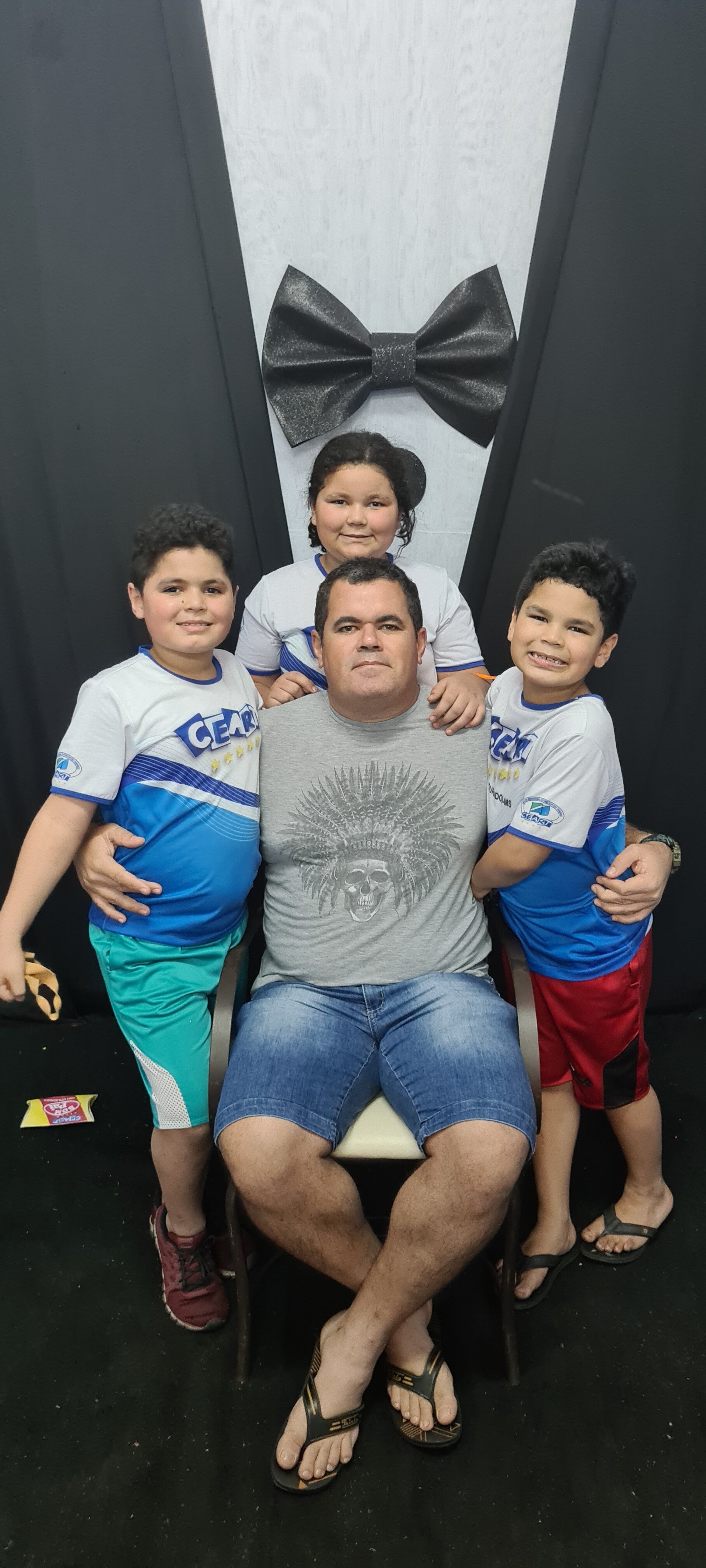 Dia dos Pais 2021- Fotos com os pais na escola.