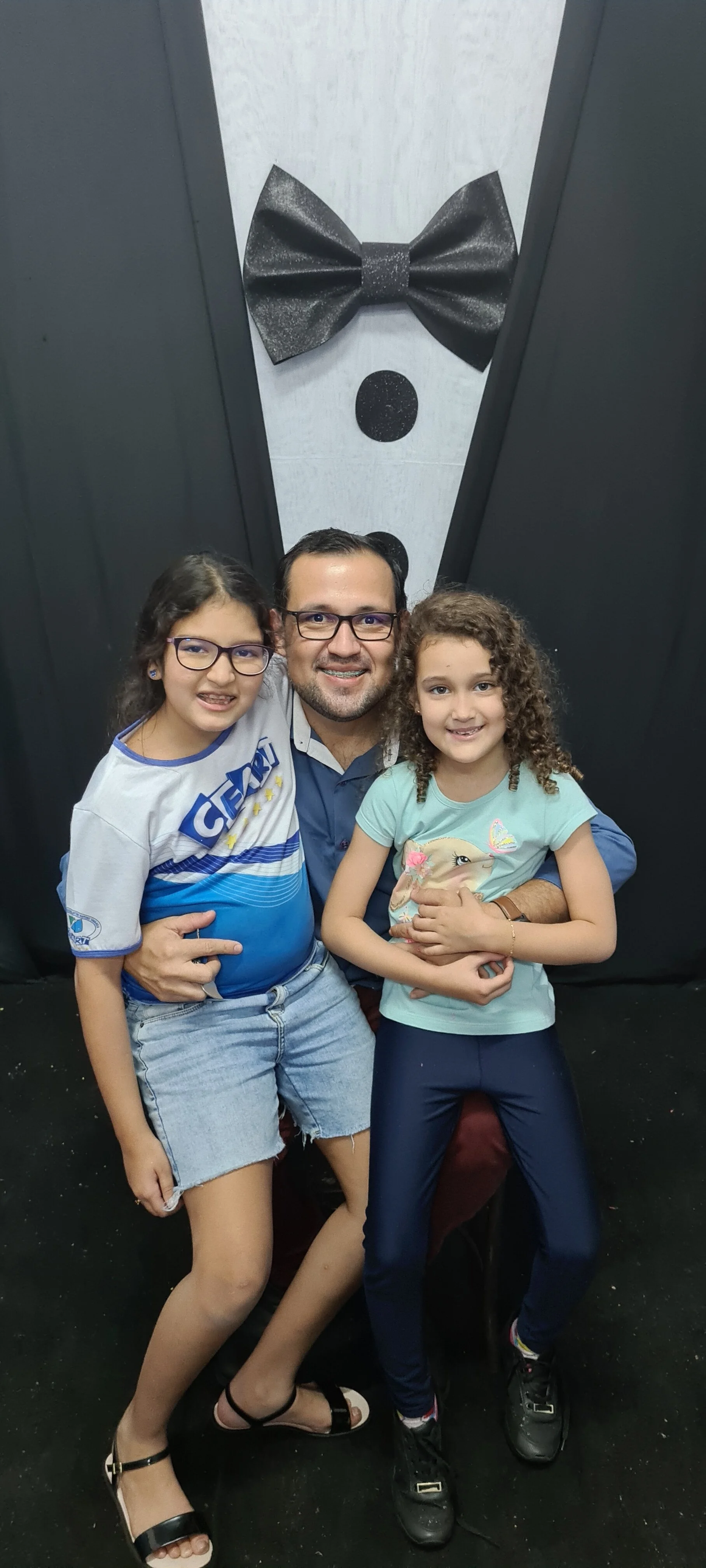 Dia dos Pais 2021- Fotos com os pais na escola.