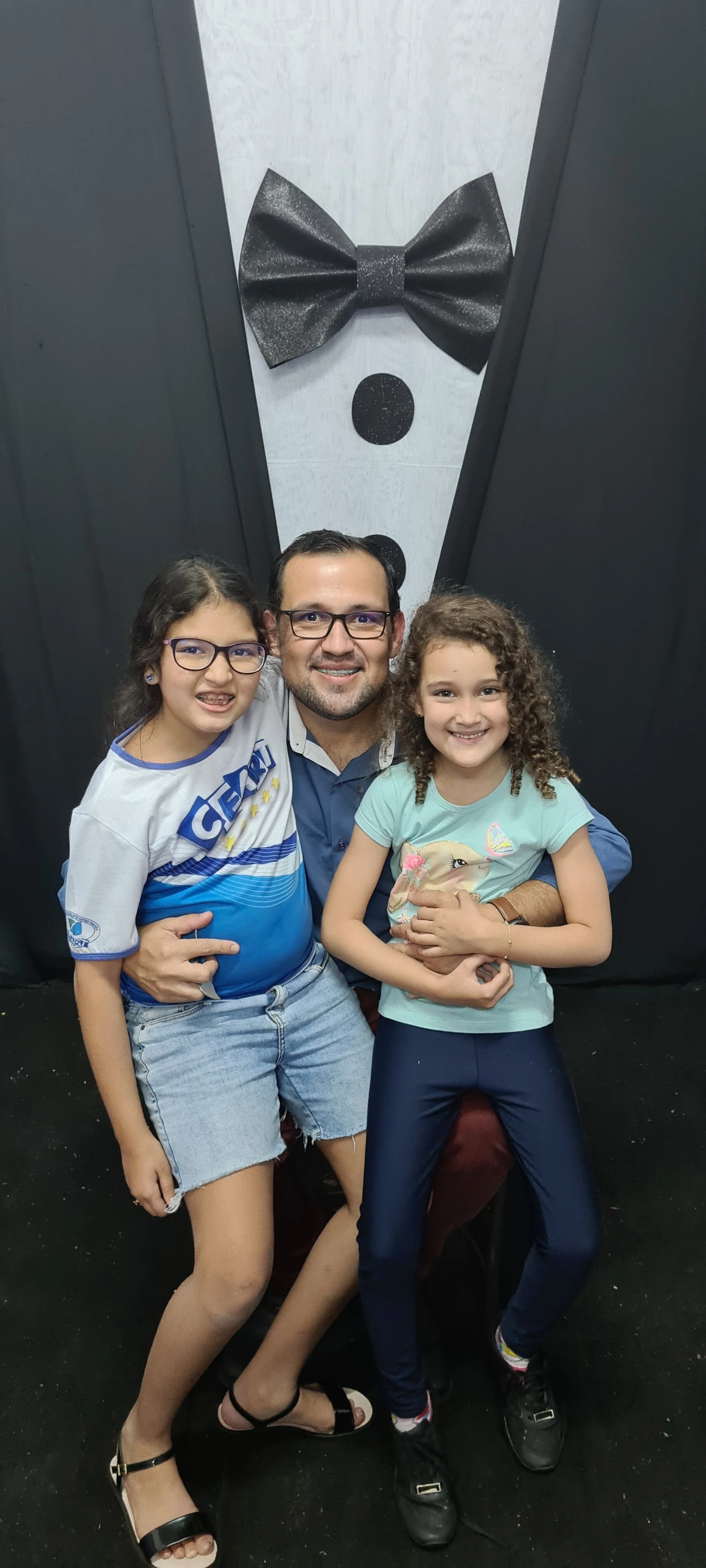 Dia dos Pais 2021- Fotos com os pais na escola.