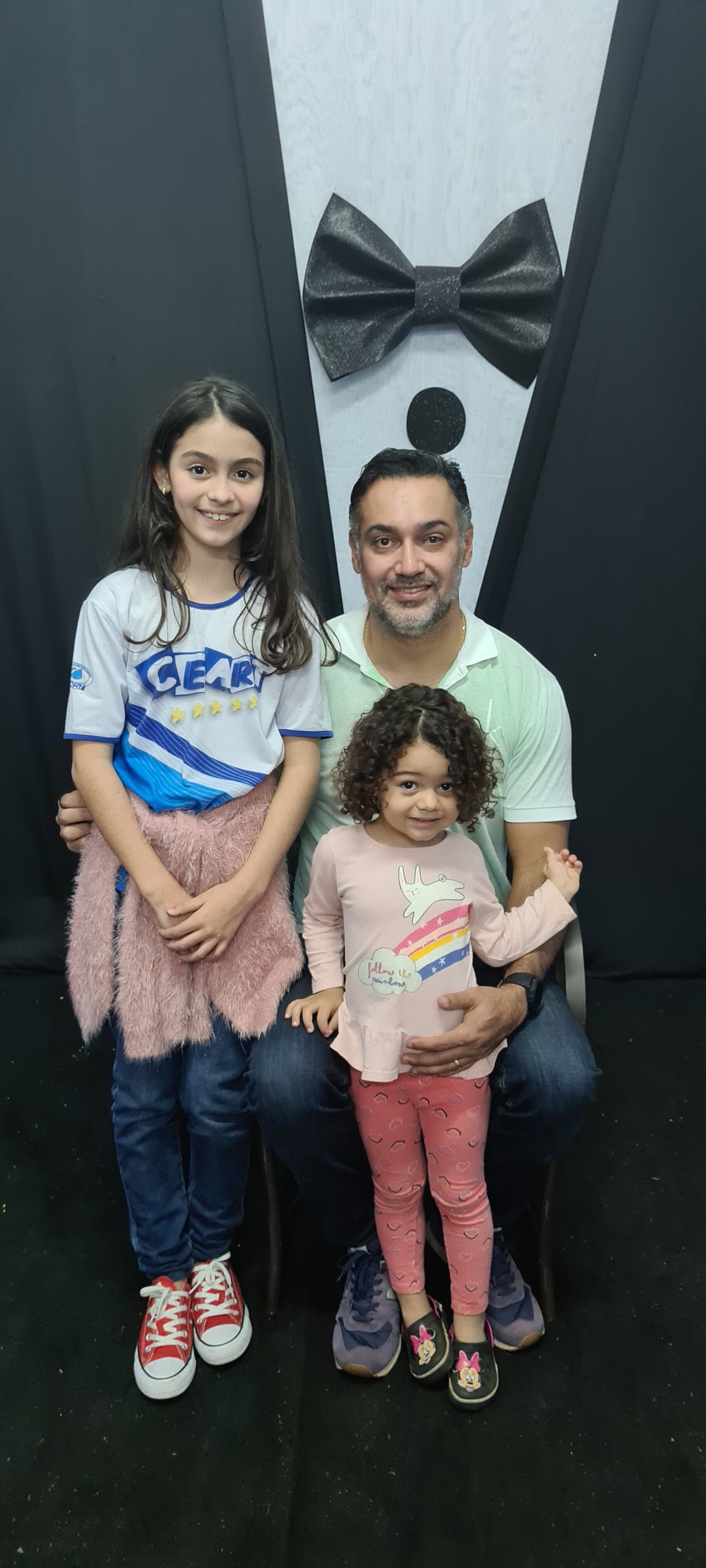 Dia dos Pais 2021- Fotos com os pais na escola.