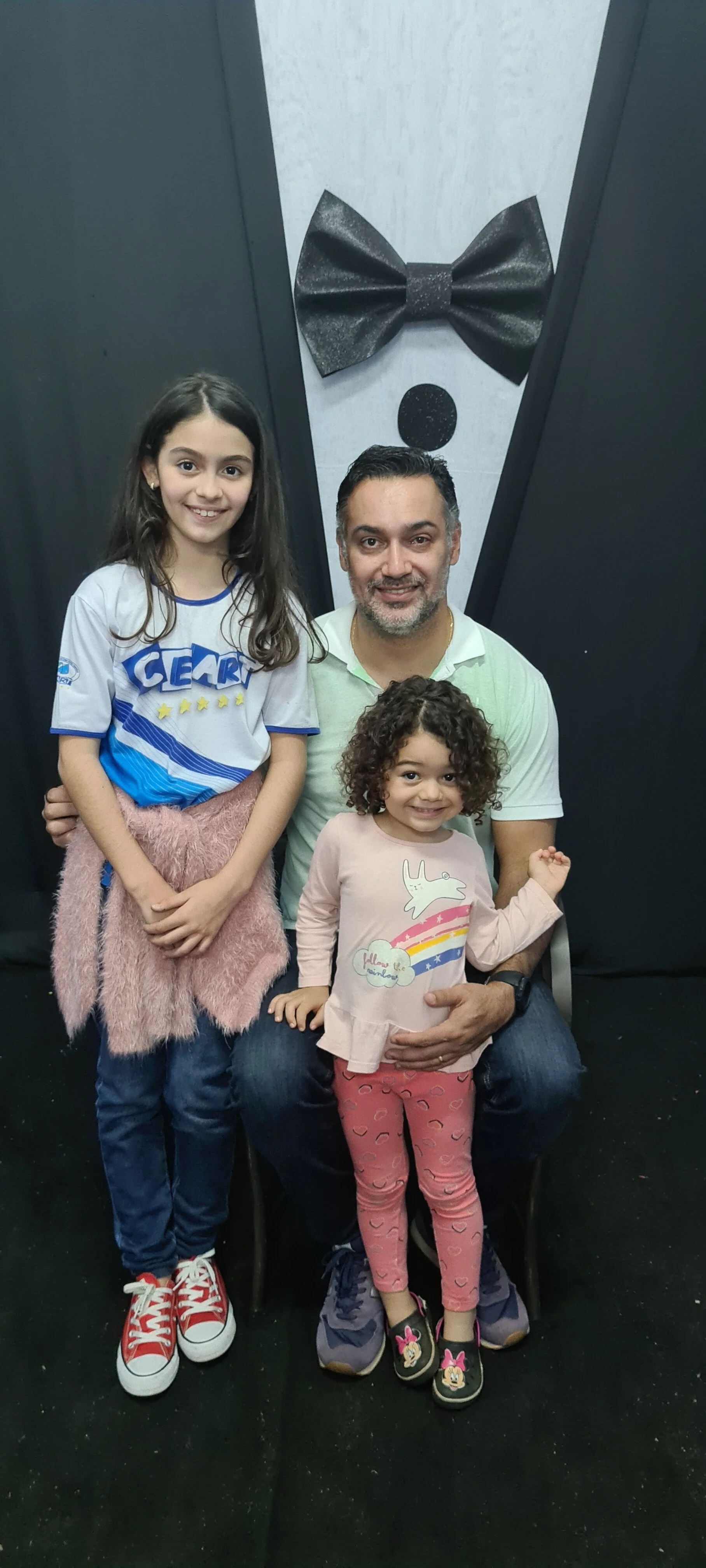 Dia dos Pais 2021- Fotos com os pais na escola.